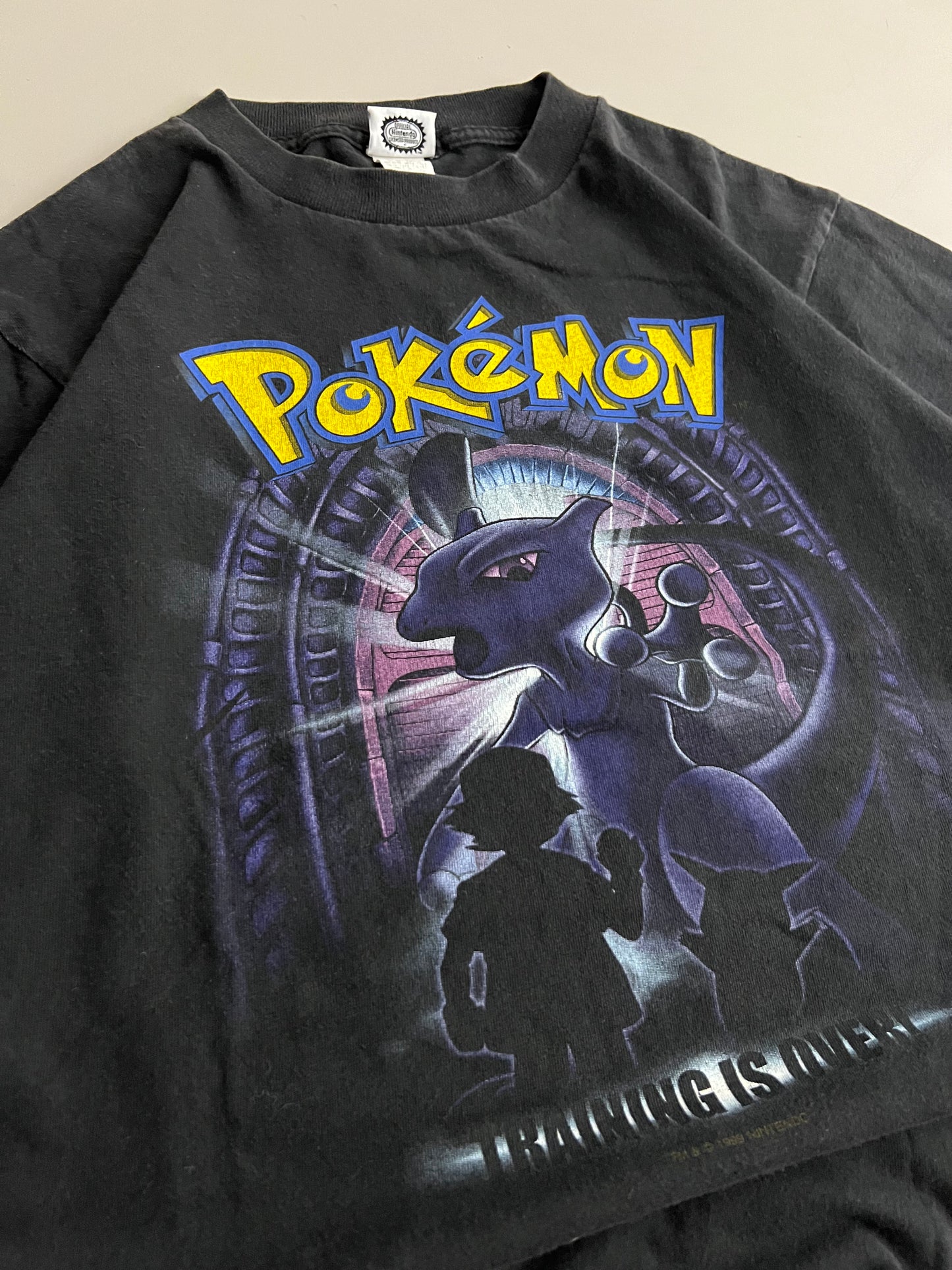 Youth XL 1999 Pokemon Training is Over T-shirt