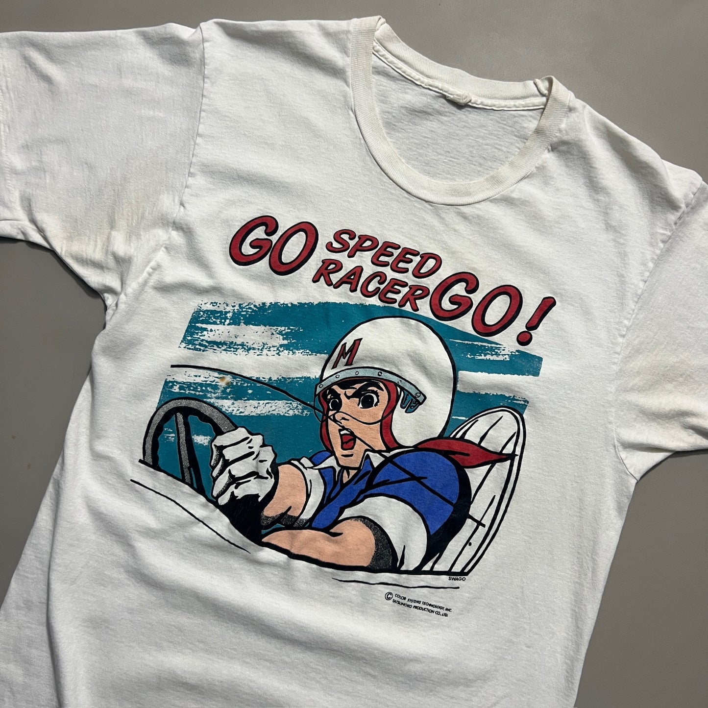 XL 1980s Go Speed Racer Go T-shirt