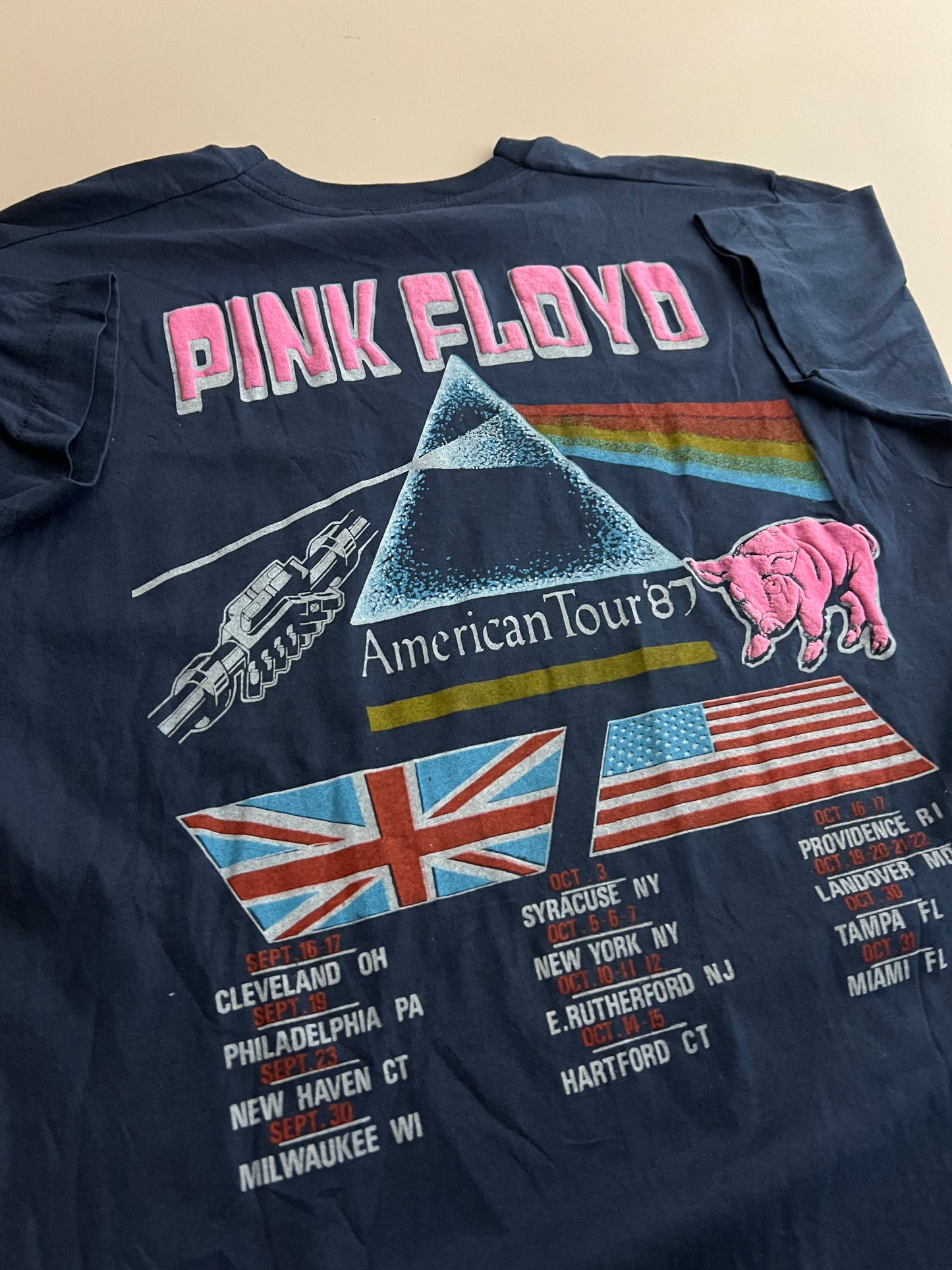 XL 1987 Pink Floyd A Momentary Lapse of Reason T-shirt