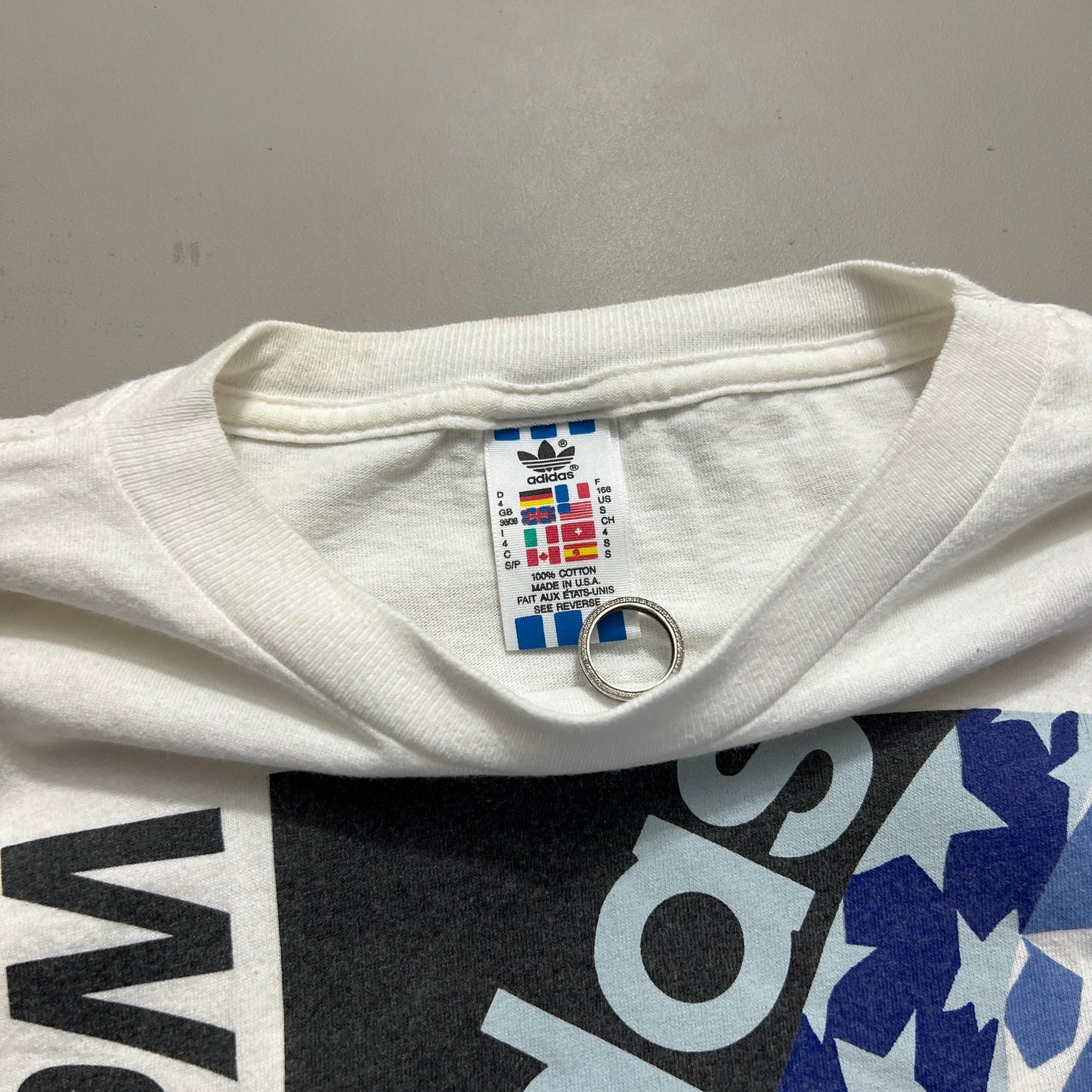 Small 1994 Adidas World Cup USA T-shirt