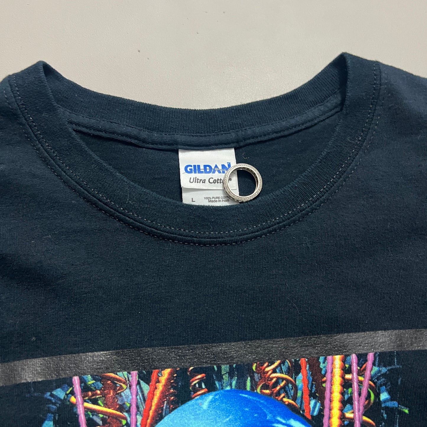 Large 2008 Kanye West Glow in the Dark Tour T-shirt