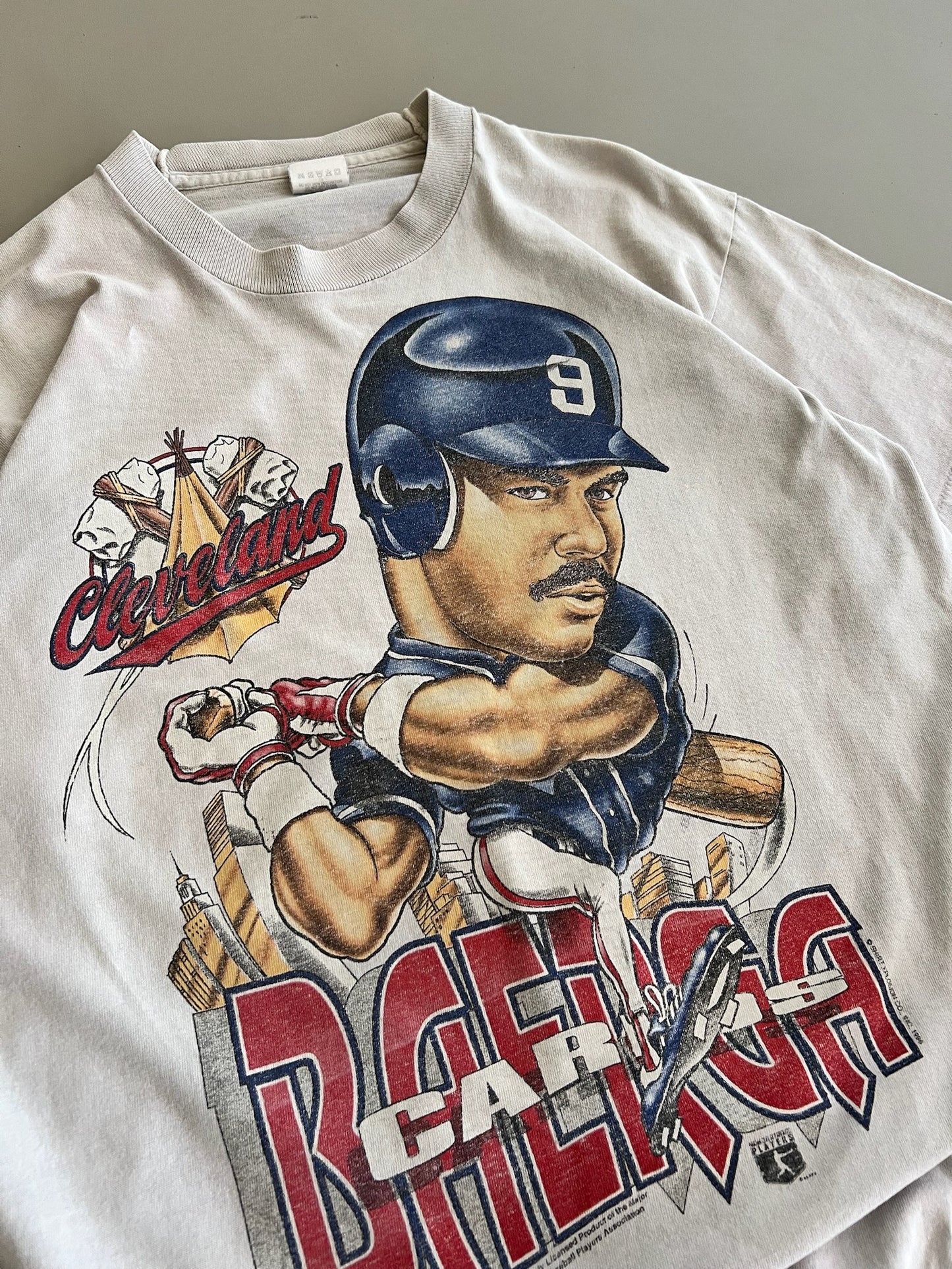 Large 1996 Cleveland Indians Carlos Baerga T-shirt