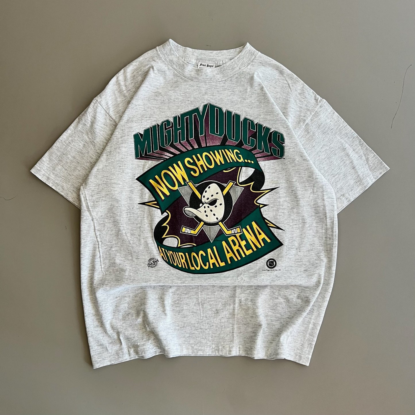 Large 1993 Anaheim Ducks Inagural Edition T-shirt
