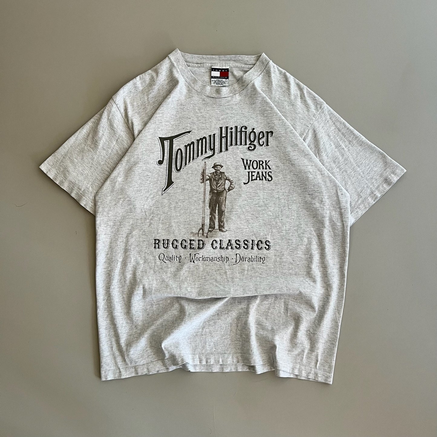 Large 90s Tommy Hilfiger Rugged Classics T-shirt