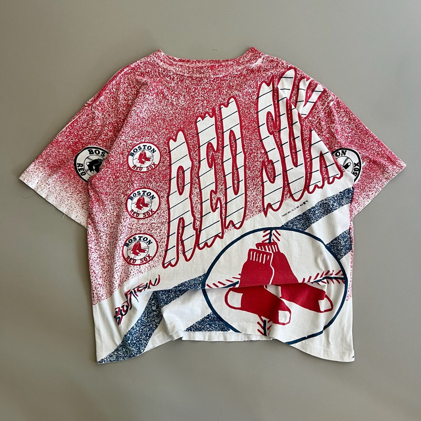 XL 1991 Boston Red Sox AOP T-shirt