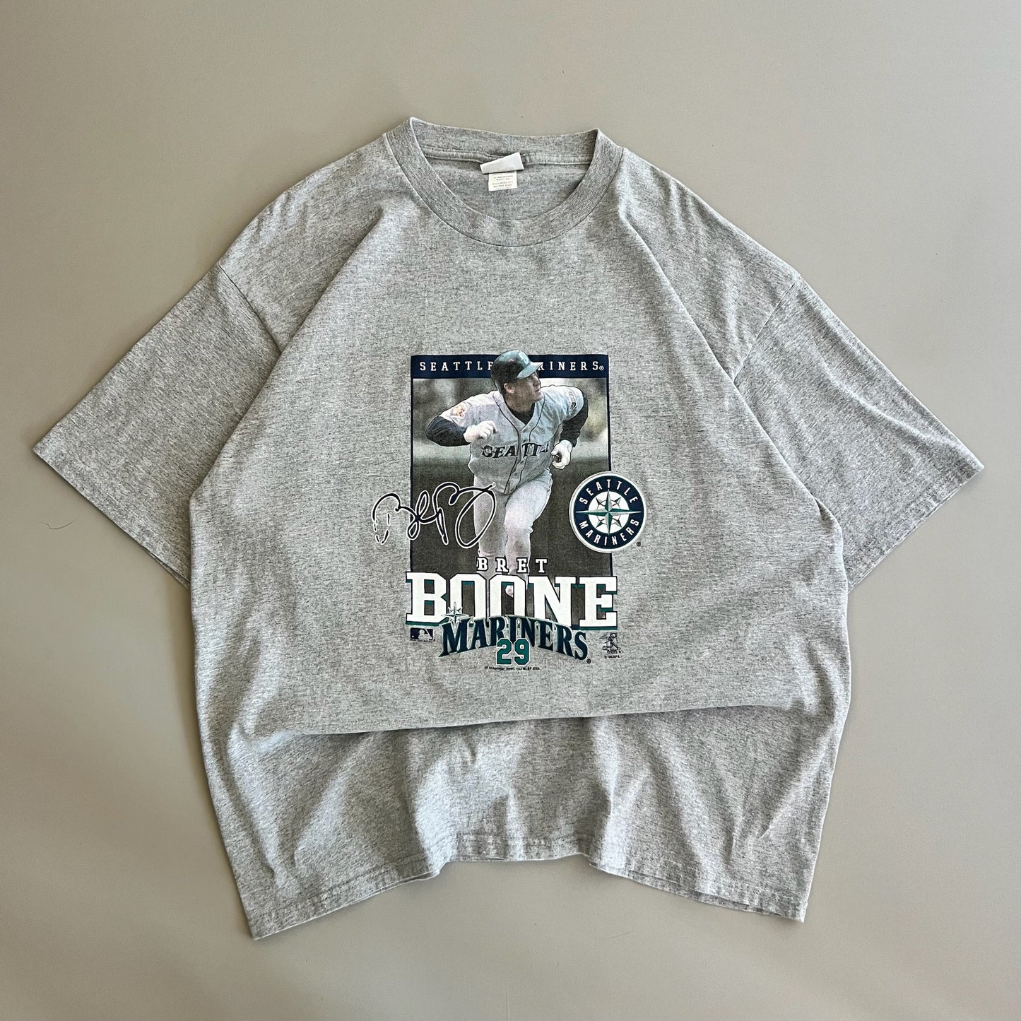 XXL 2002 Seattle Mariners Bret Boone T-shirt