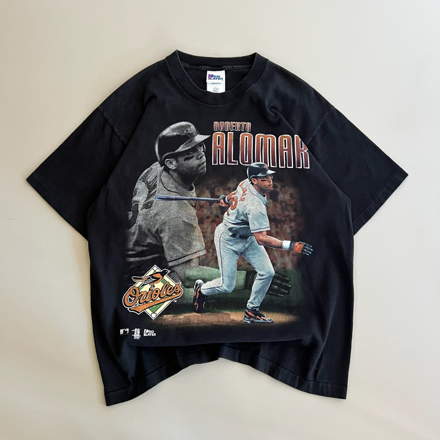 Large 90s Baltimore Orioles Roberto Alomar T-shirt