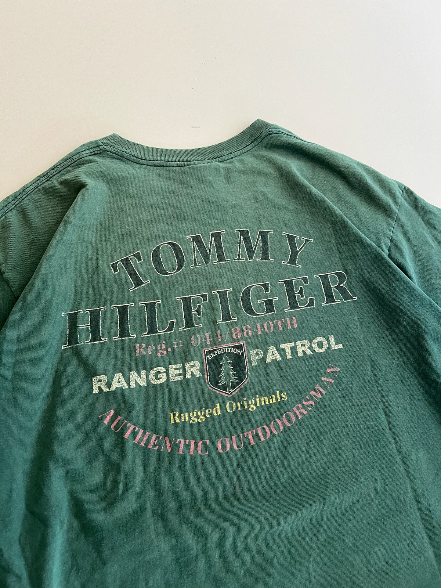Large 90s Tommy Hilfiger Outdoorsman T-shirt