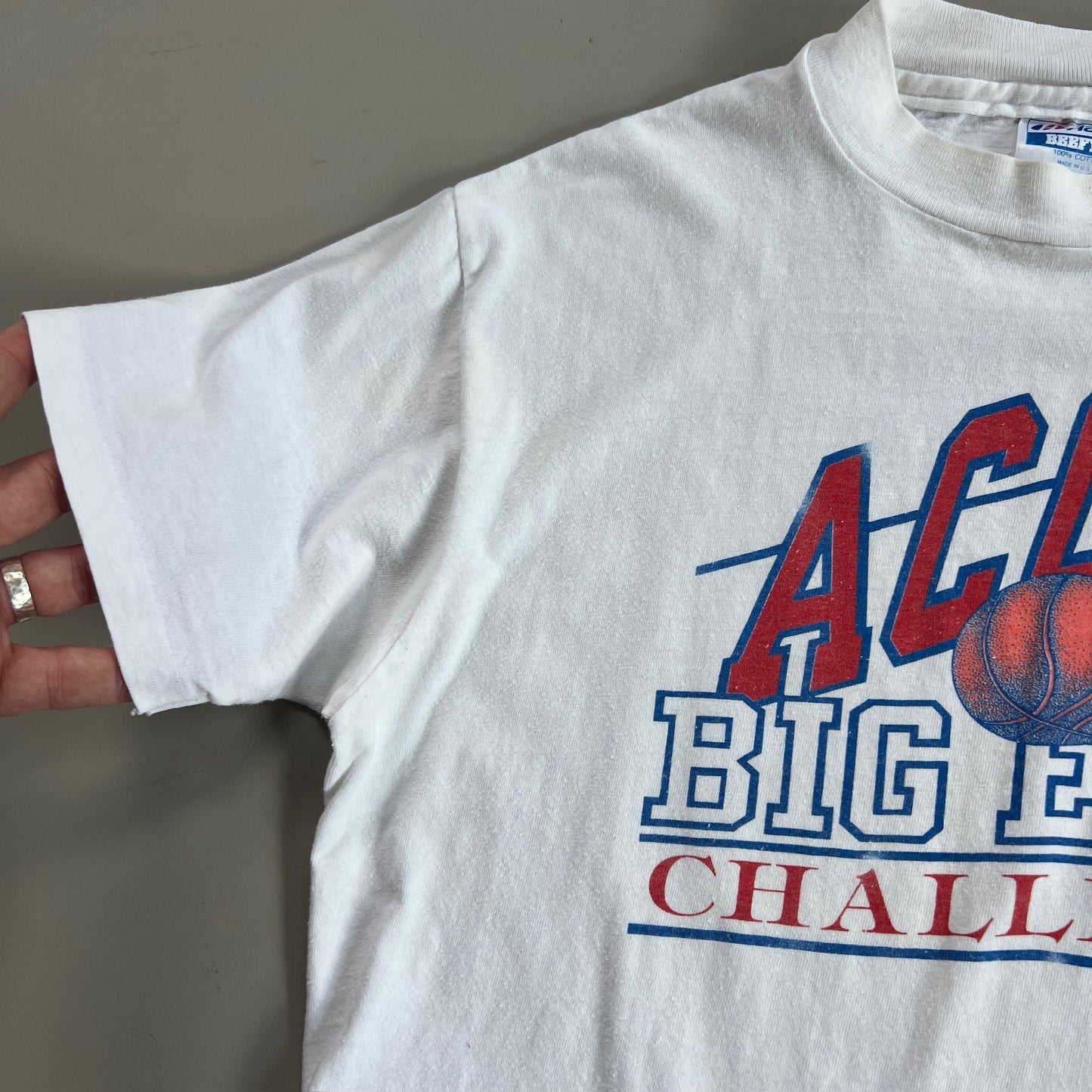 Large 1990s ACC Big East Challenge T-shirt