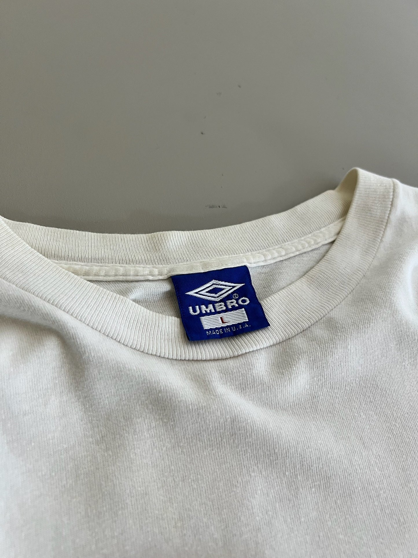 Large 90s Umbro Soccer T-shirt