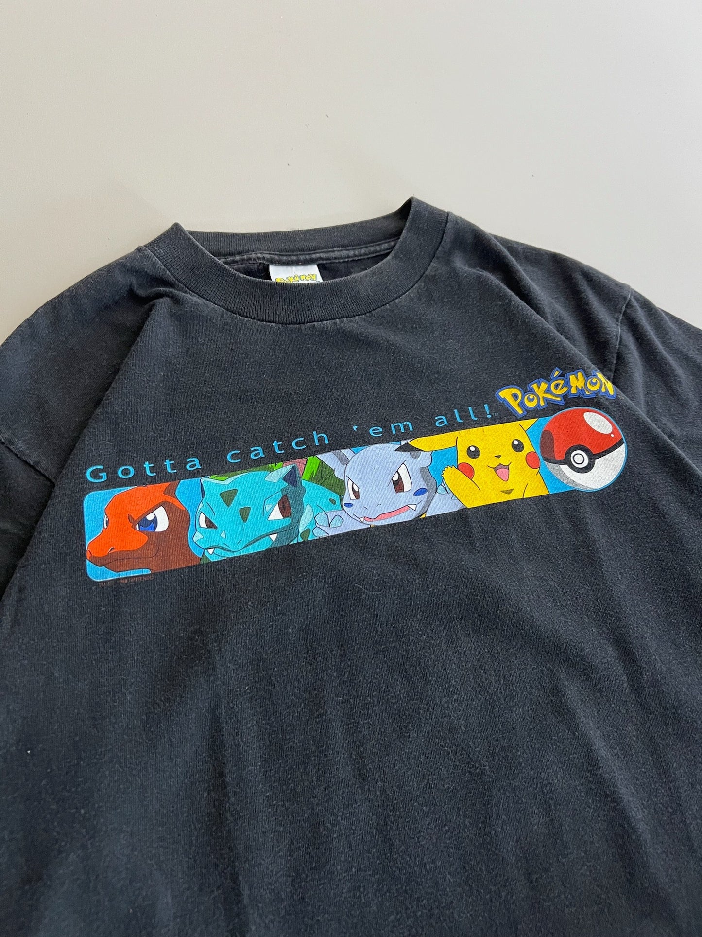 Large 1999 Pokemon Box Logo T-shirt