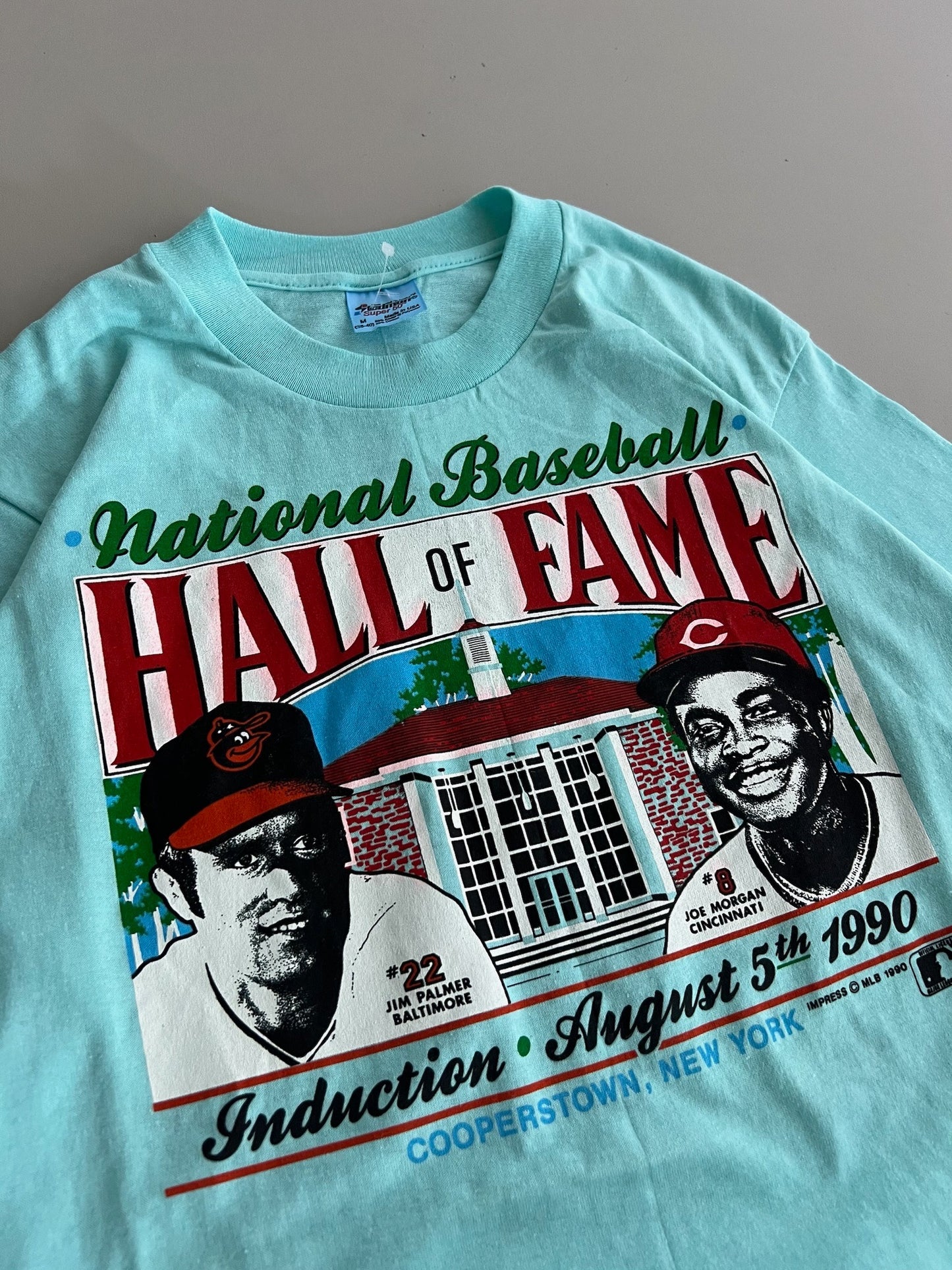 Medium 1990 National Baseball Hall of Fame T-shirt