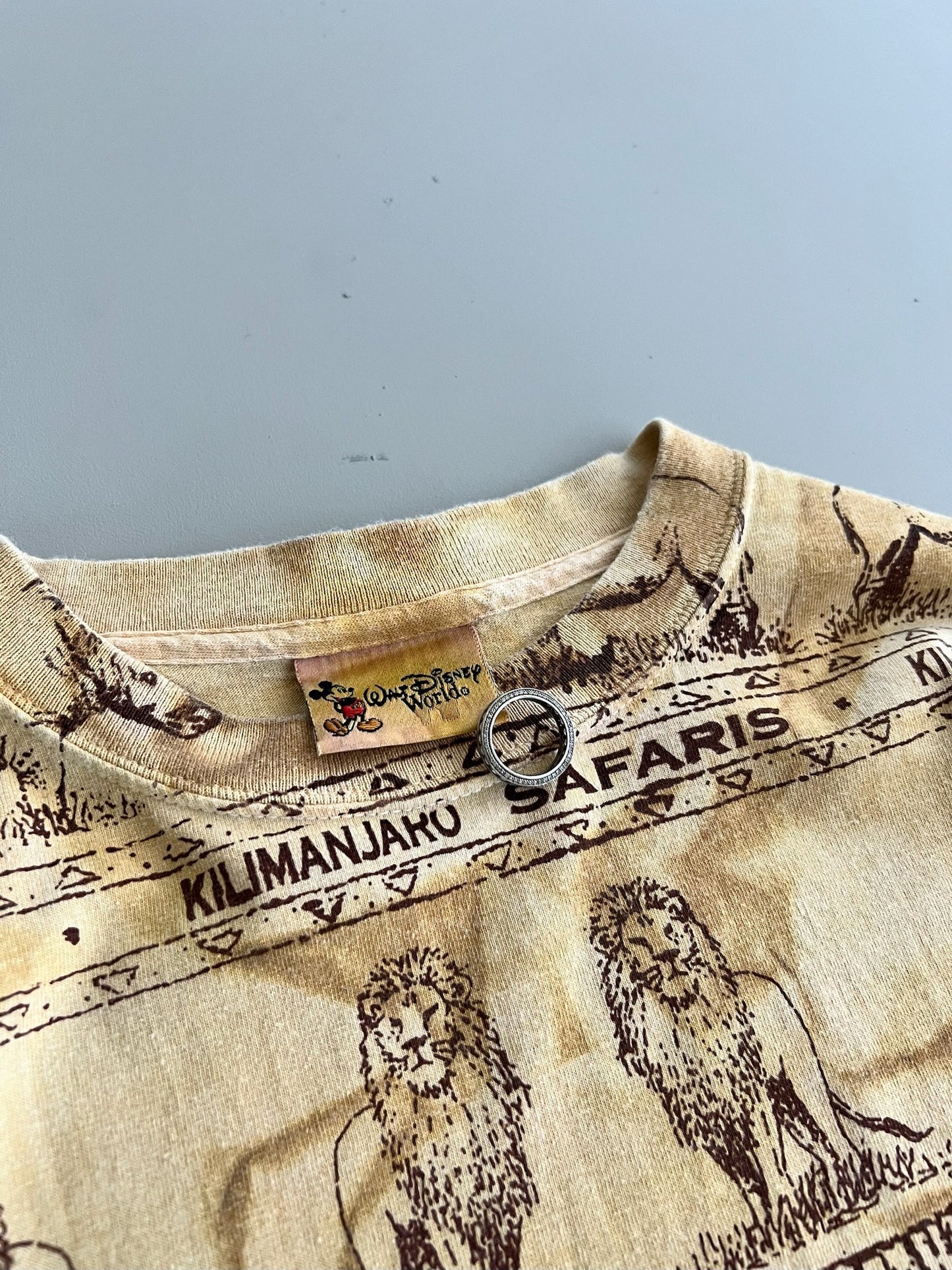 Medium 90s Disney World Animal Kingdom AOP T-shirt