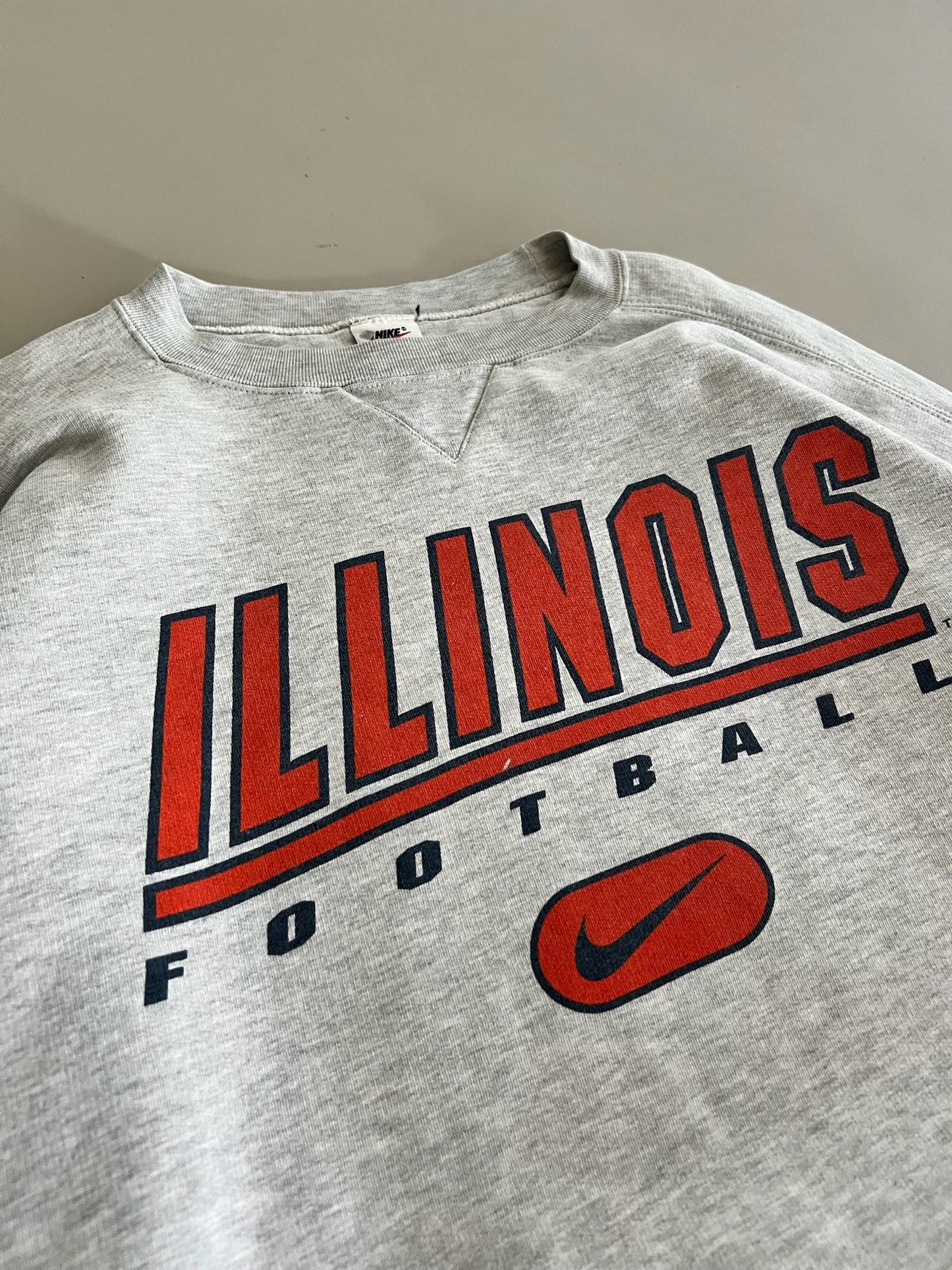 XXL 90s Illinois Football Nike Sweatshirt
