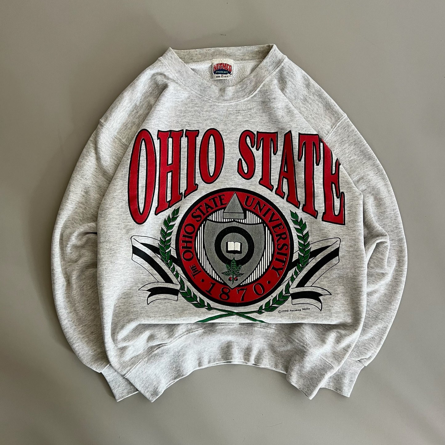 Medium 1990 Ohio State Nutmeg Sweatshirt