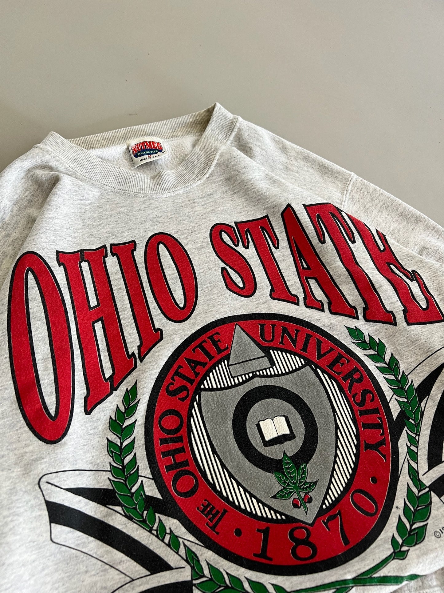 Medium 1990 Ohio State Nutmeg Sweatshirt