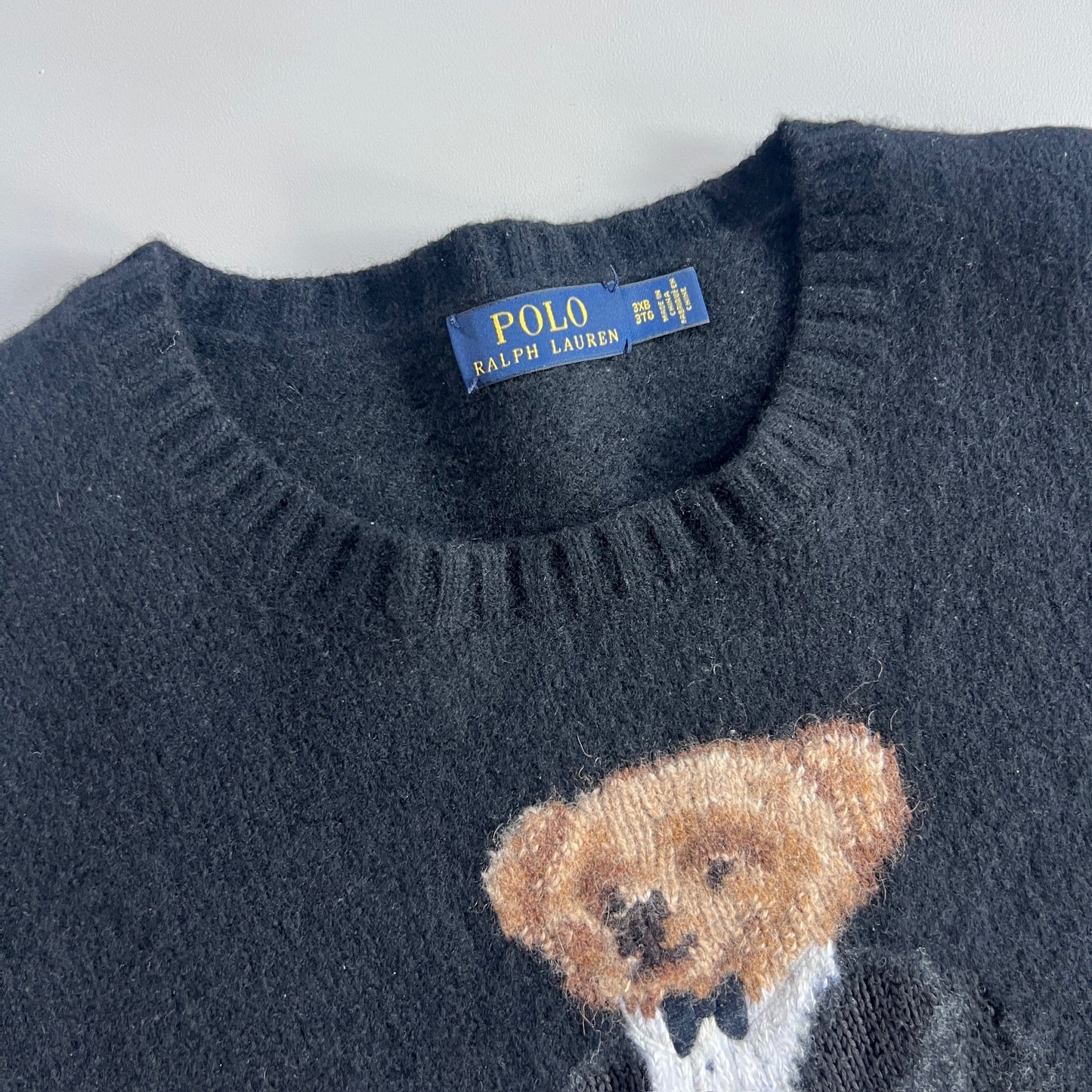 XL Polo Ralph Lauren Polo Bear Wool Sweater