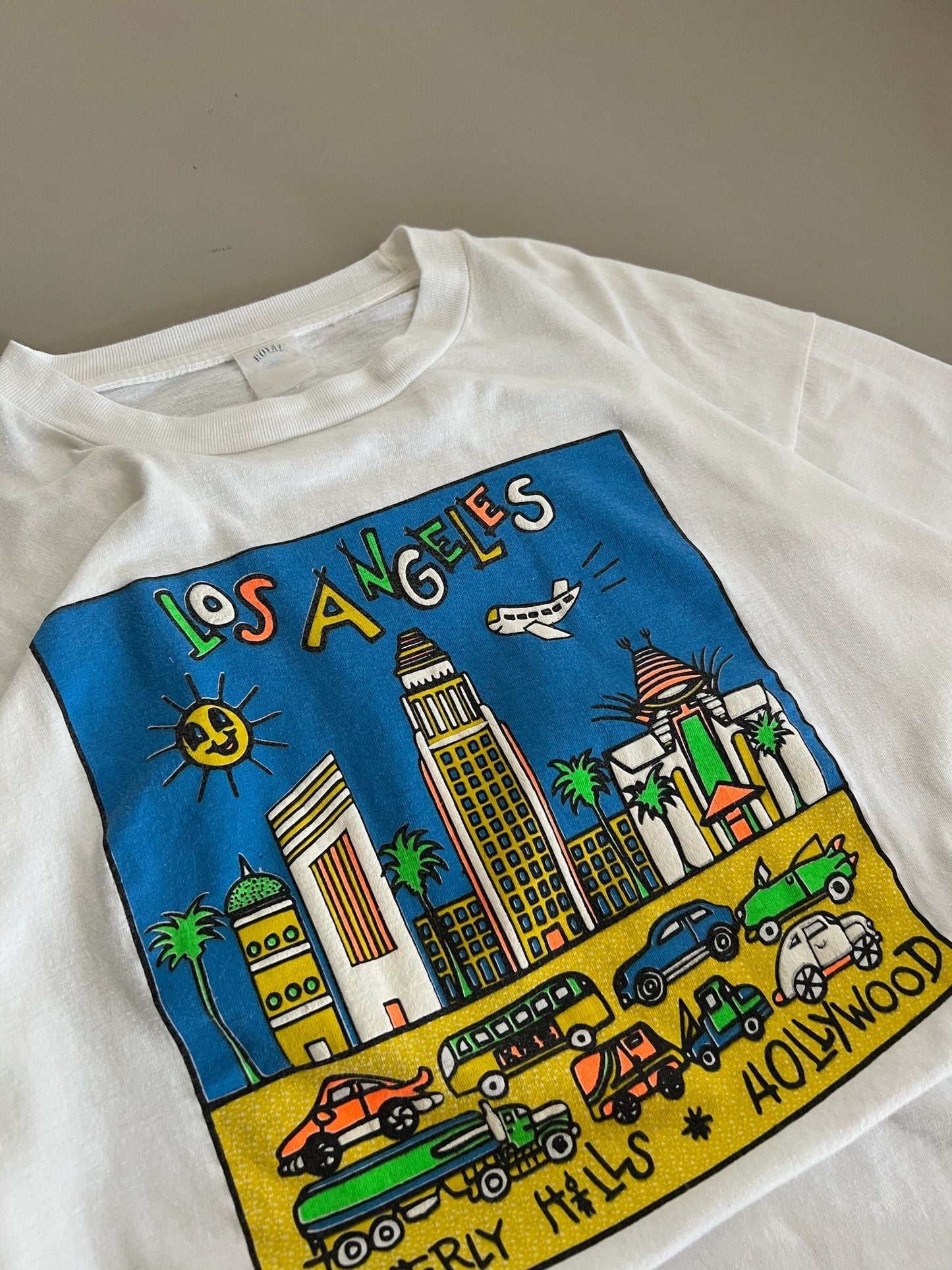 Large 80s Los Angeles Novelty T-shirt