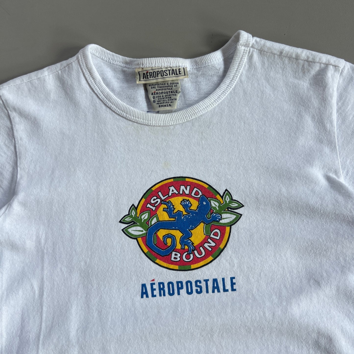 Small 1990s Aeropostale Island Bound Top