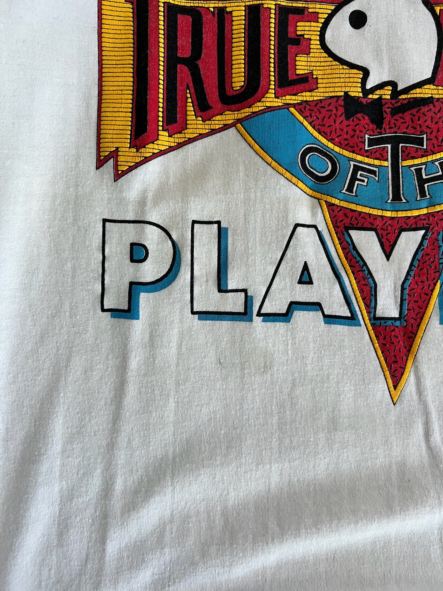 Large 90s Playboy True Mark T-shirt