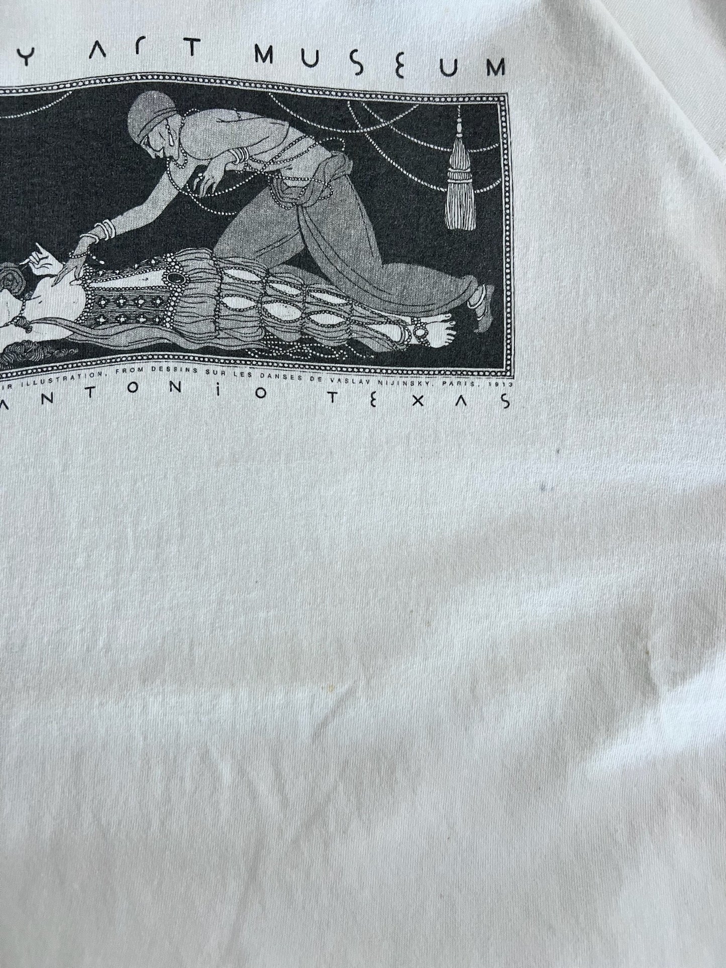 Large 90s McNay Art Museum T-shirt