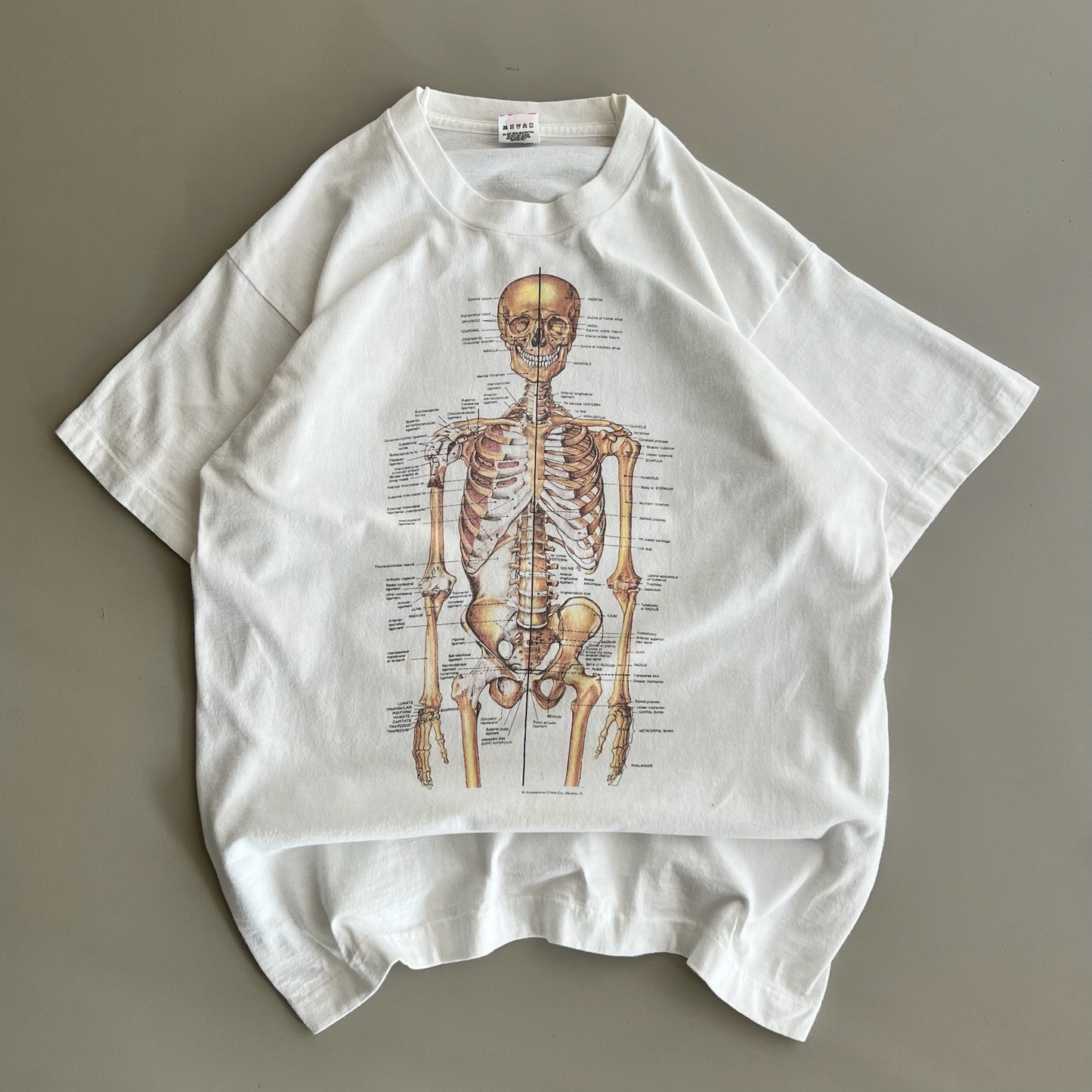 Large 90s Anatomical Skeleton T-shirt