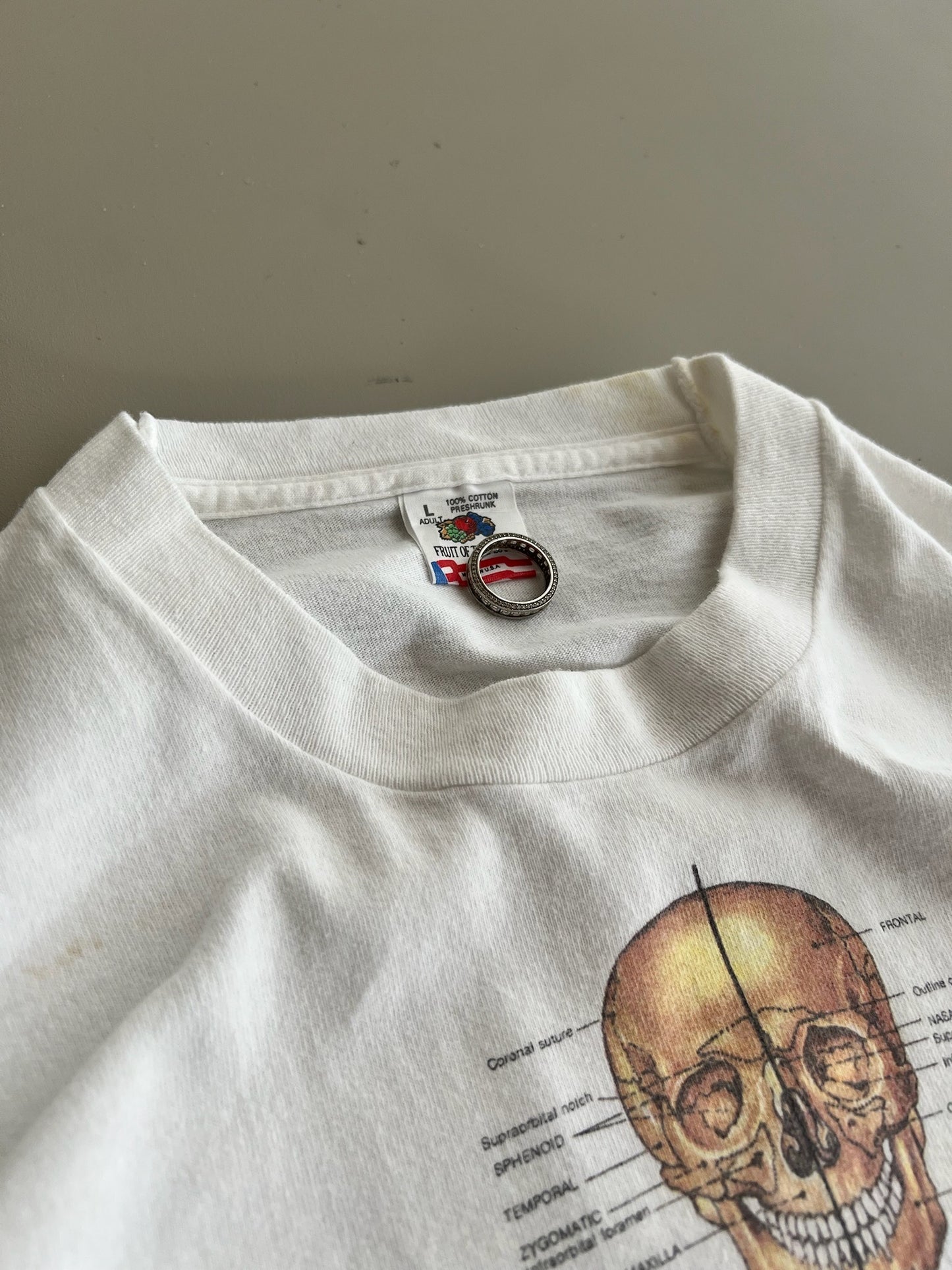 Large 90s Anatomical Skeleton T-shirt