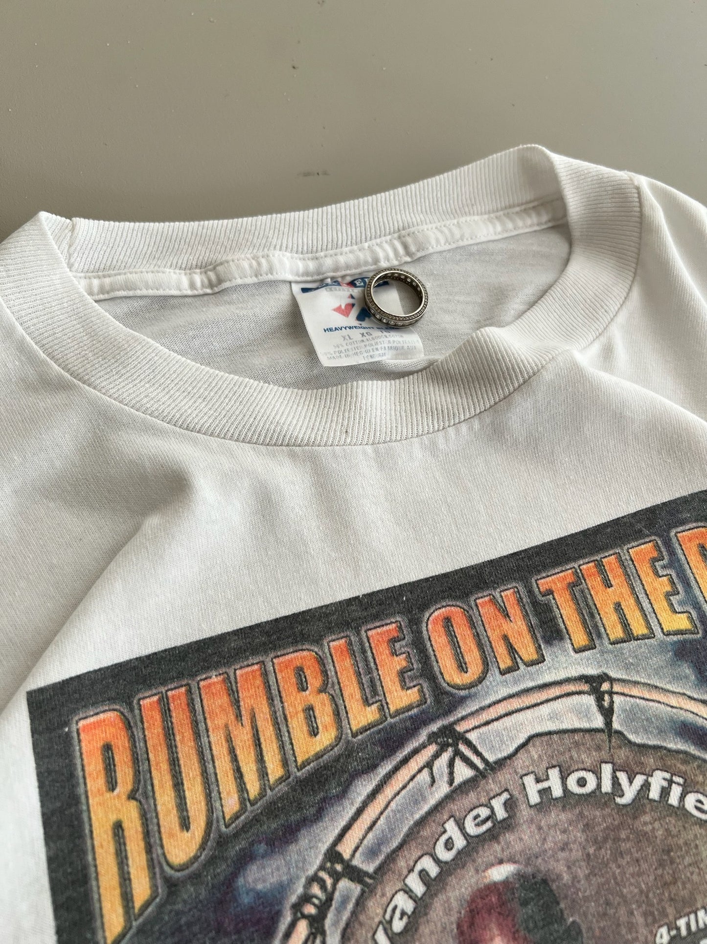 XL 2003 Evander Holyfield Boxing T-shirt