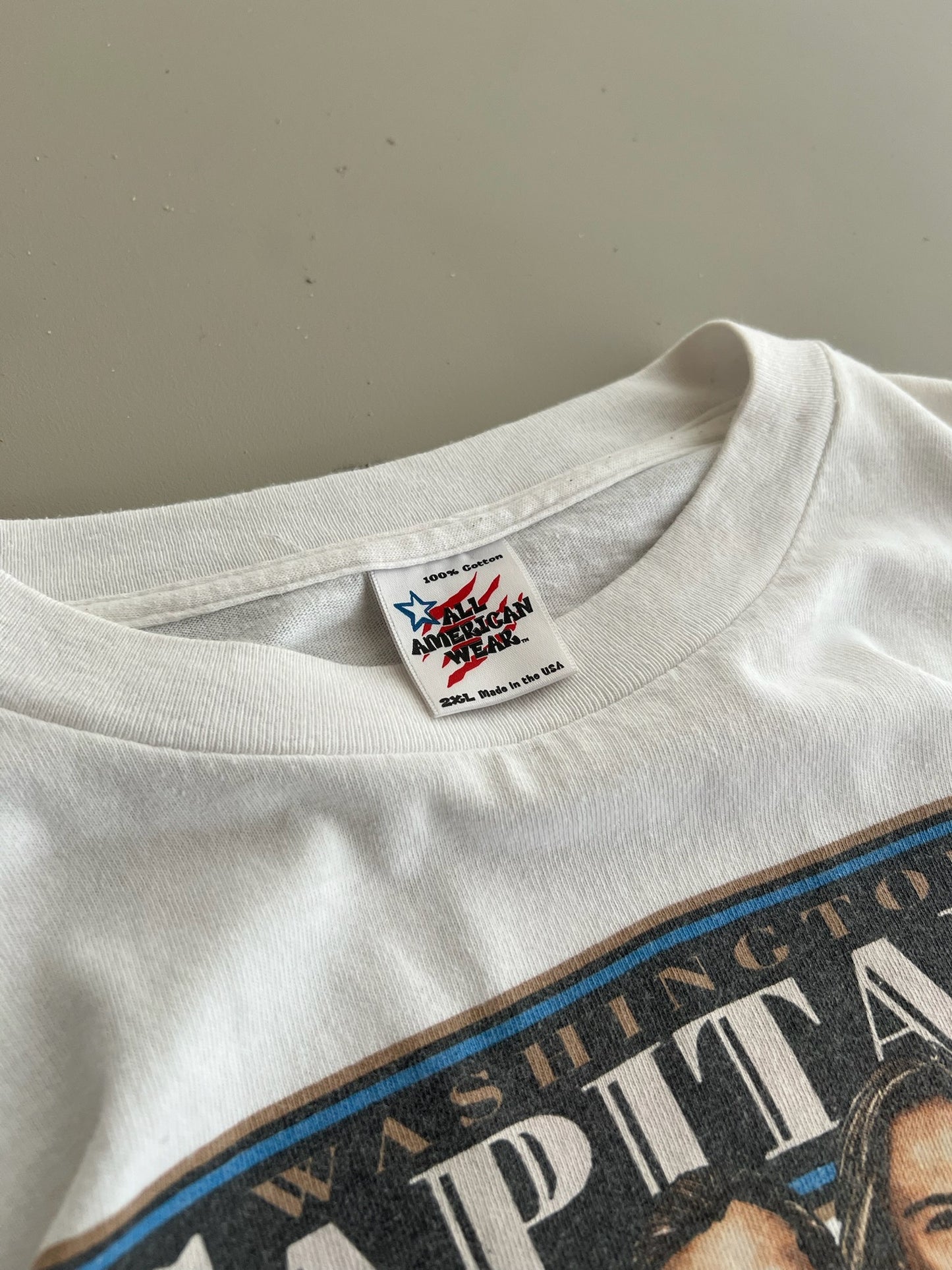 XXL 1998 Washington Capitals Roster T-shirt
