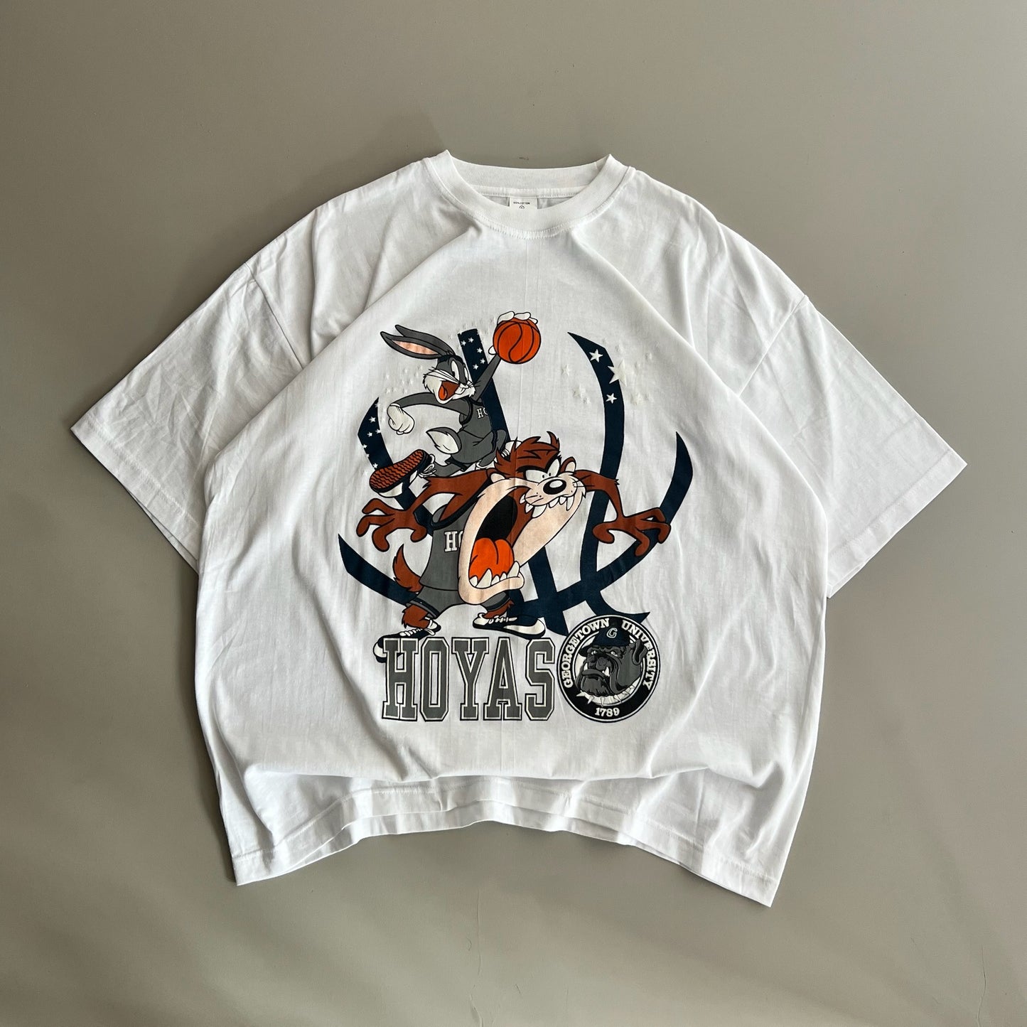 XL Georgetown Hoyas Looney Tunes Bootleg Shirt