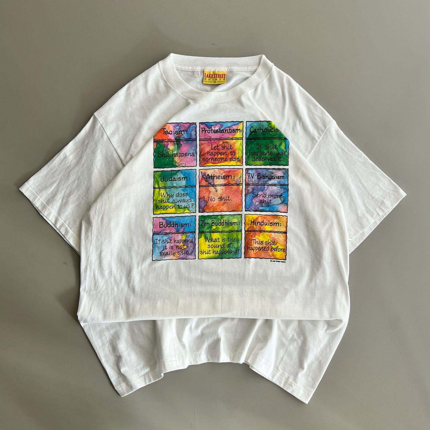 XL 90s Religion T-shirt