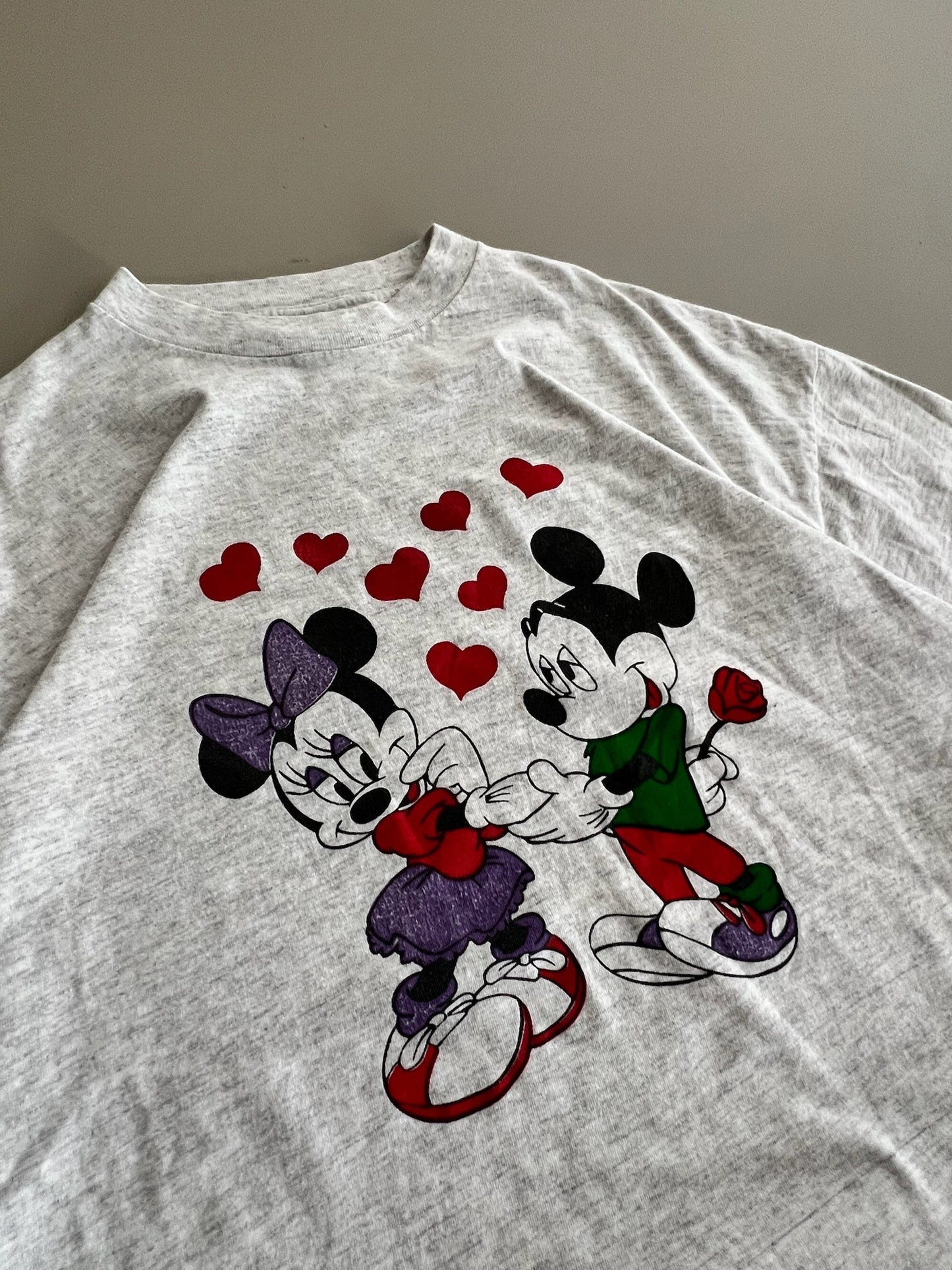 2XL 90s Disney Mickey & Minnie T-shirt