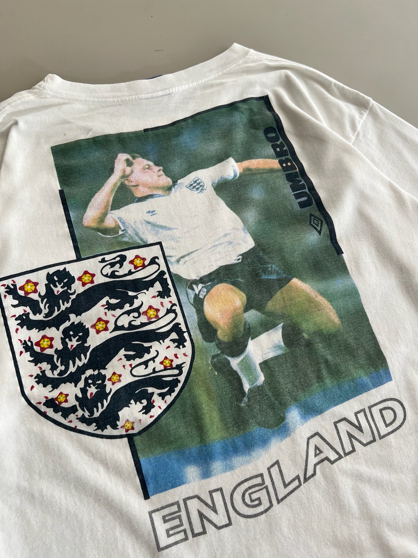 XL 90s Umbro x England T-shirt
