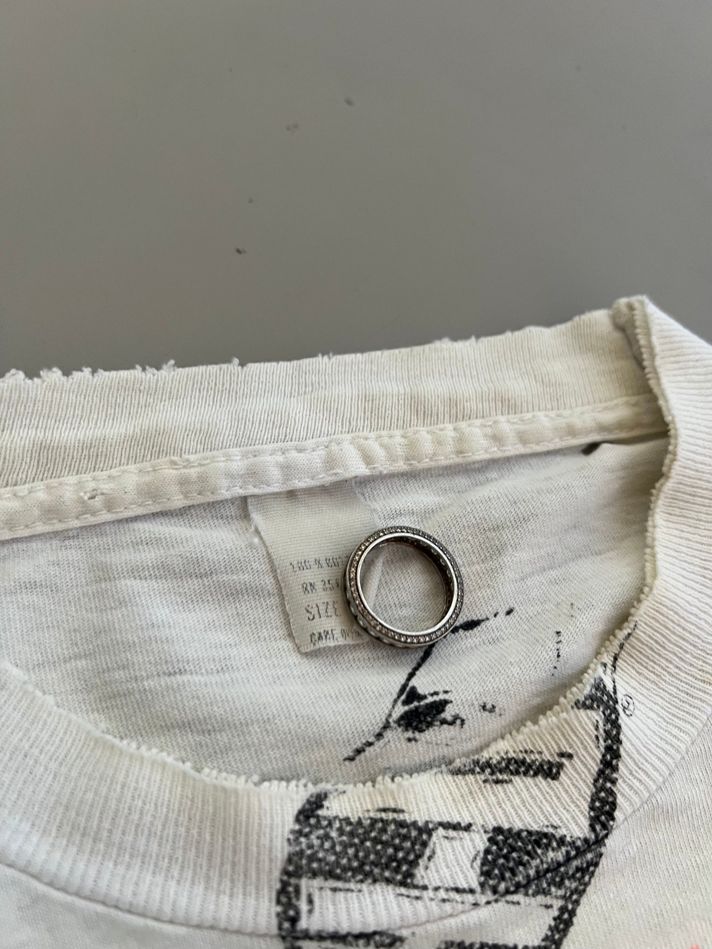 Small 90s Harley Davidson AOP T-shirt