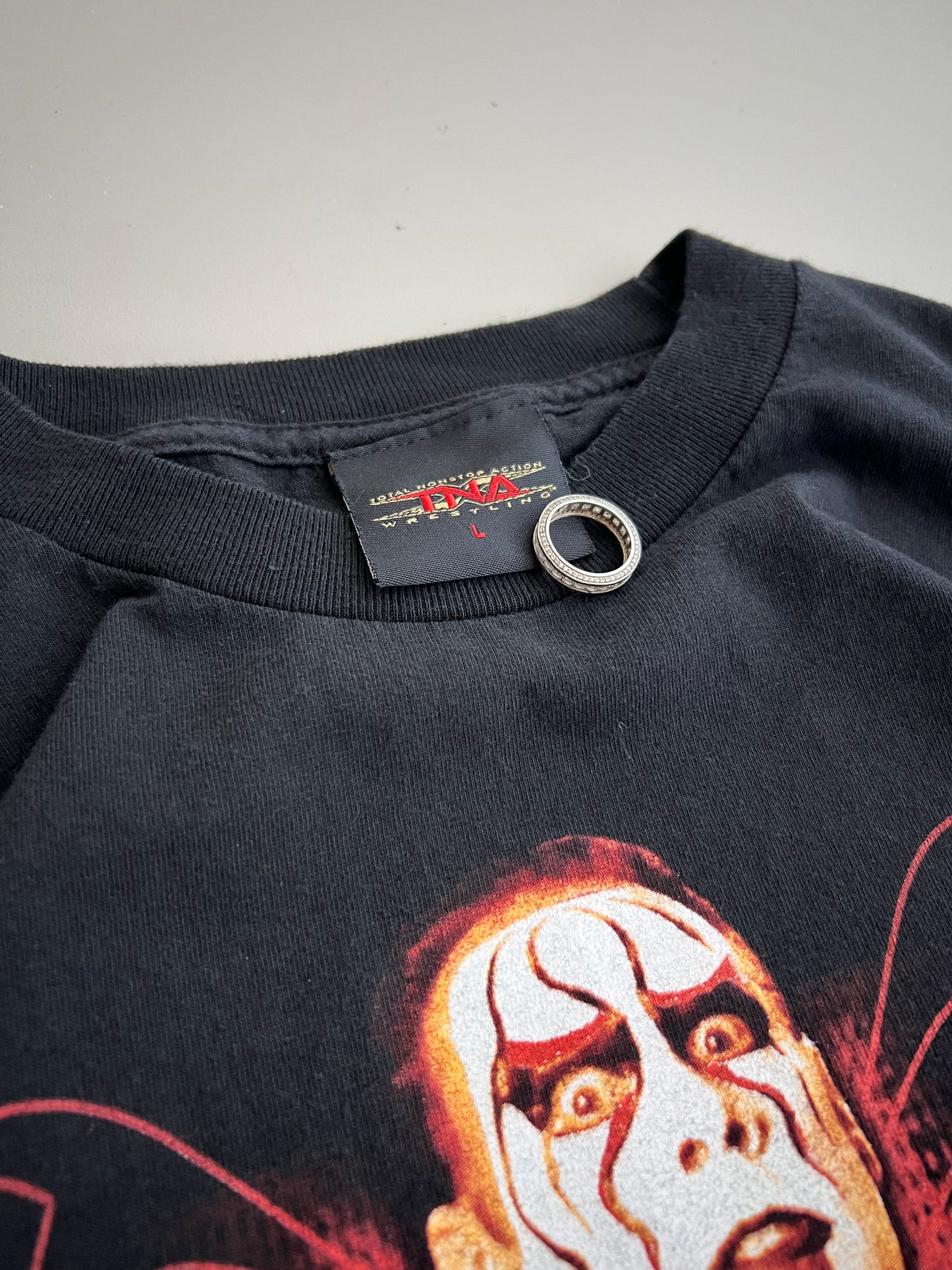 Large 2007 TNA Sting Wrestling T-shirt