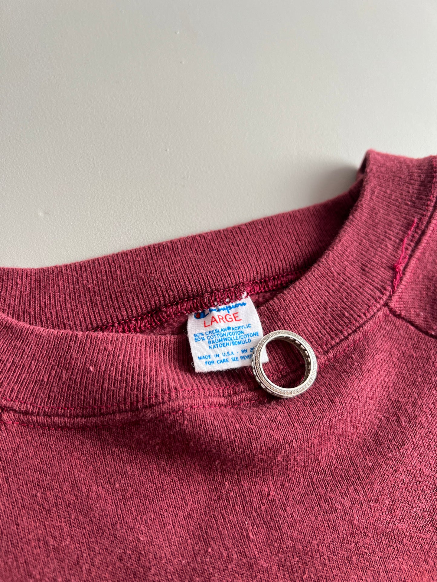 Large 80s Washington Red Skins Sweatshirt