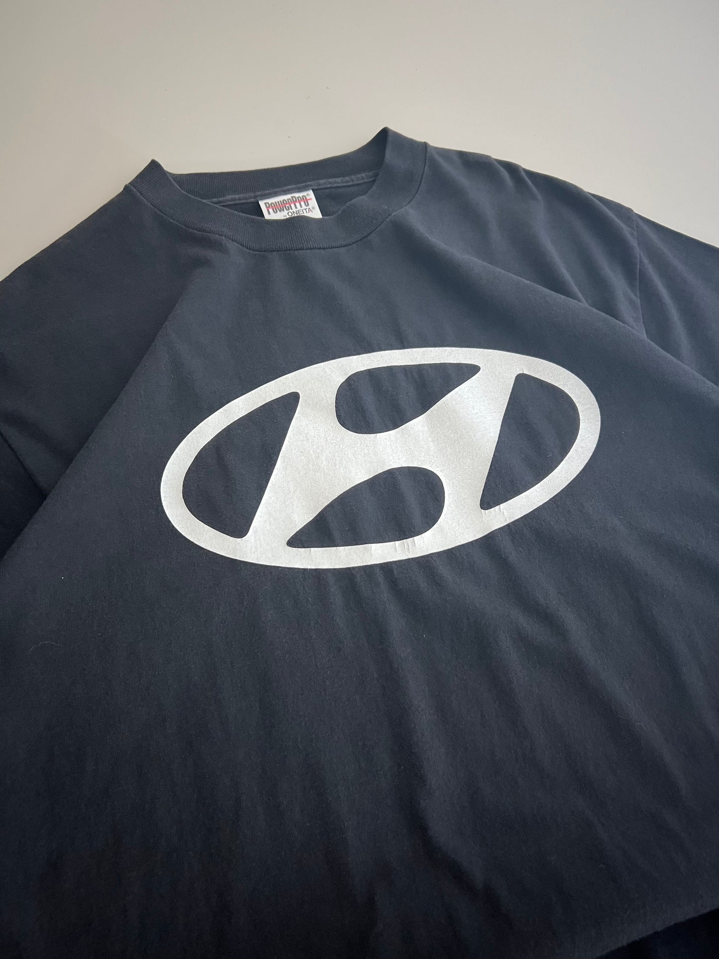 Large 90s Hyundai Driving is Believing T-shirt