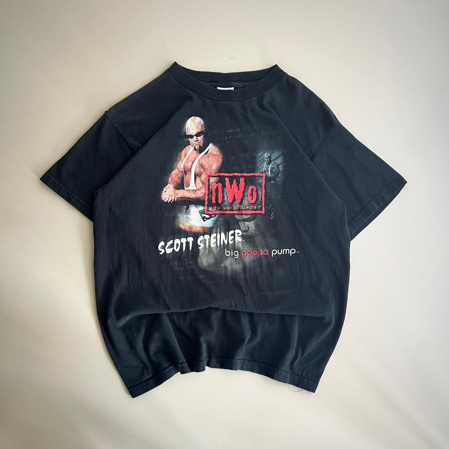 Large 90s Scott Steiner NWO T-shirt