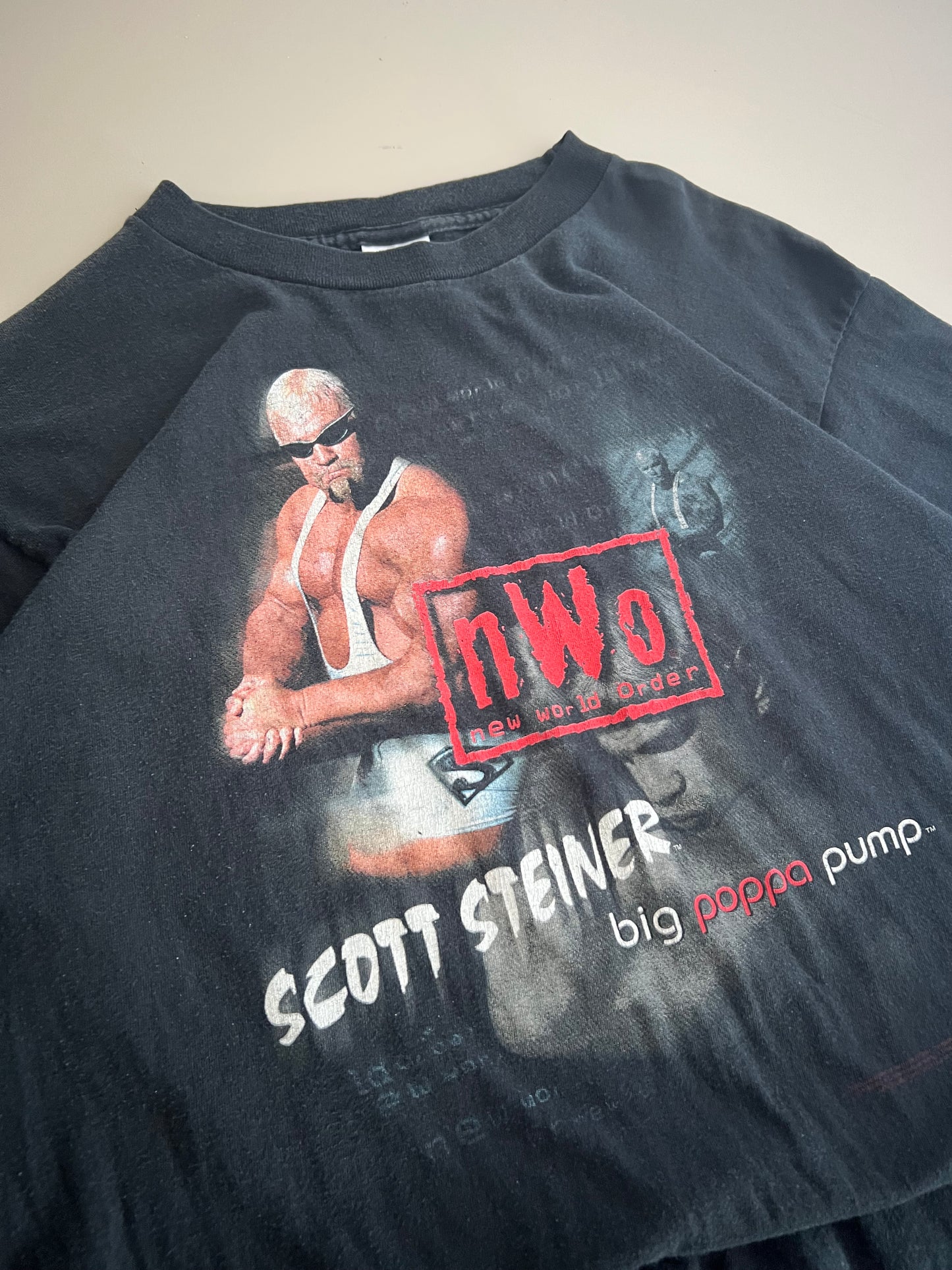 Large 90s Scott Steiner NWO T-shirt