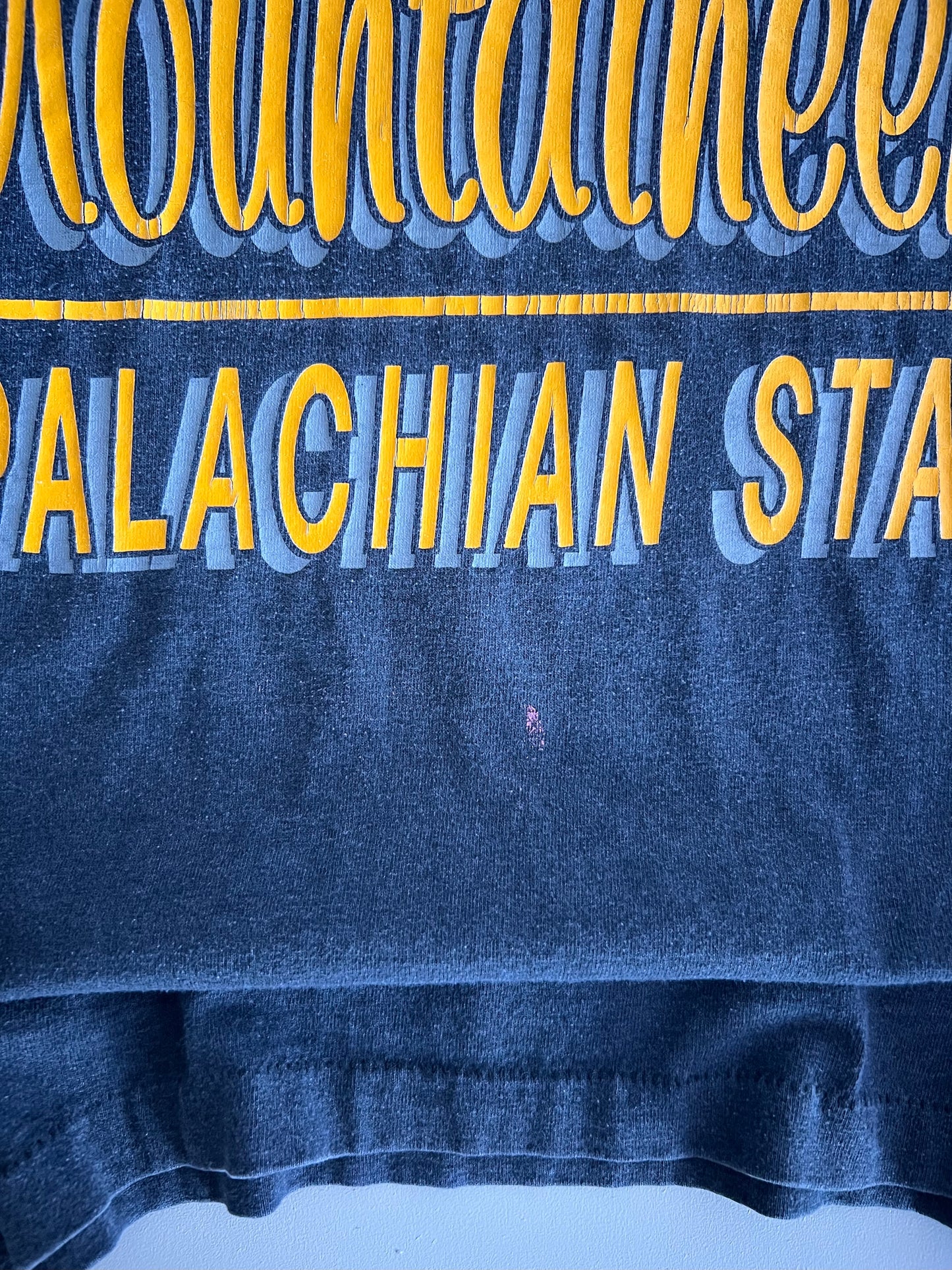 Large 90s Appalachian State Mountaineers T-shirt