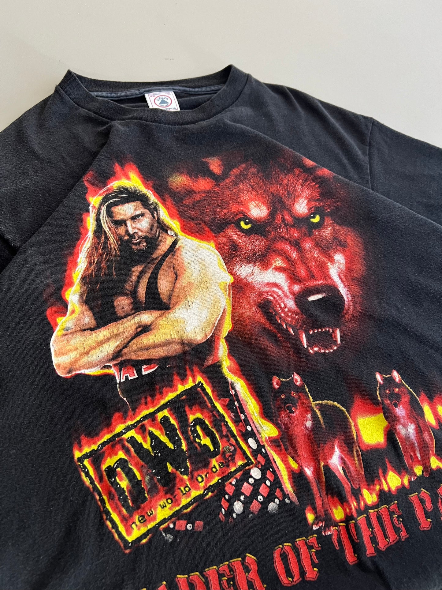 Youth XL 90s Kevin Nash NWO T-shirt