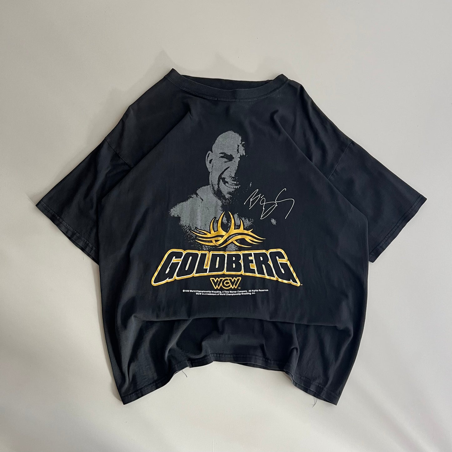 XL 1998 WCW Goldberg Wrestling T-shirt