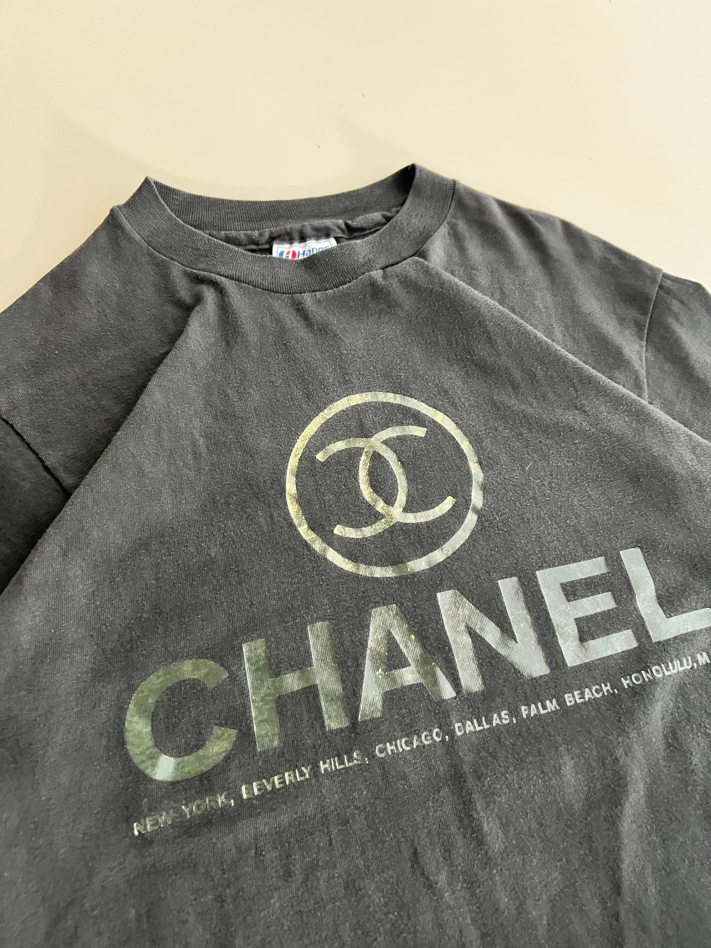 Medium 80s Chanel Bootleg T-shirt