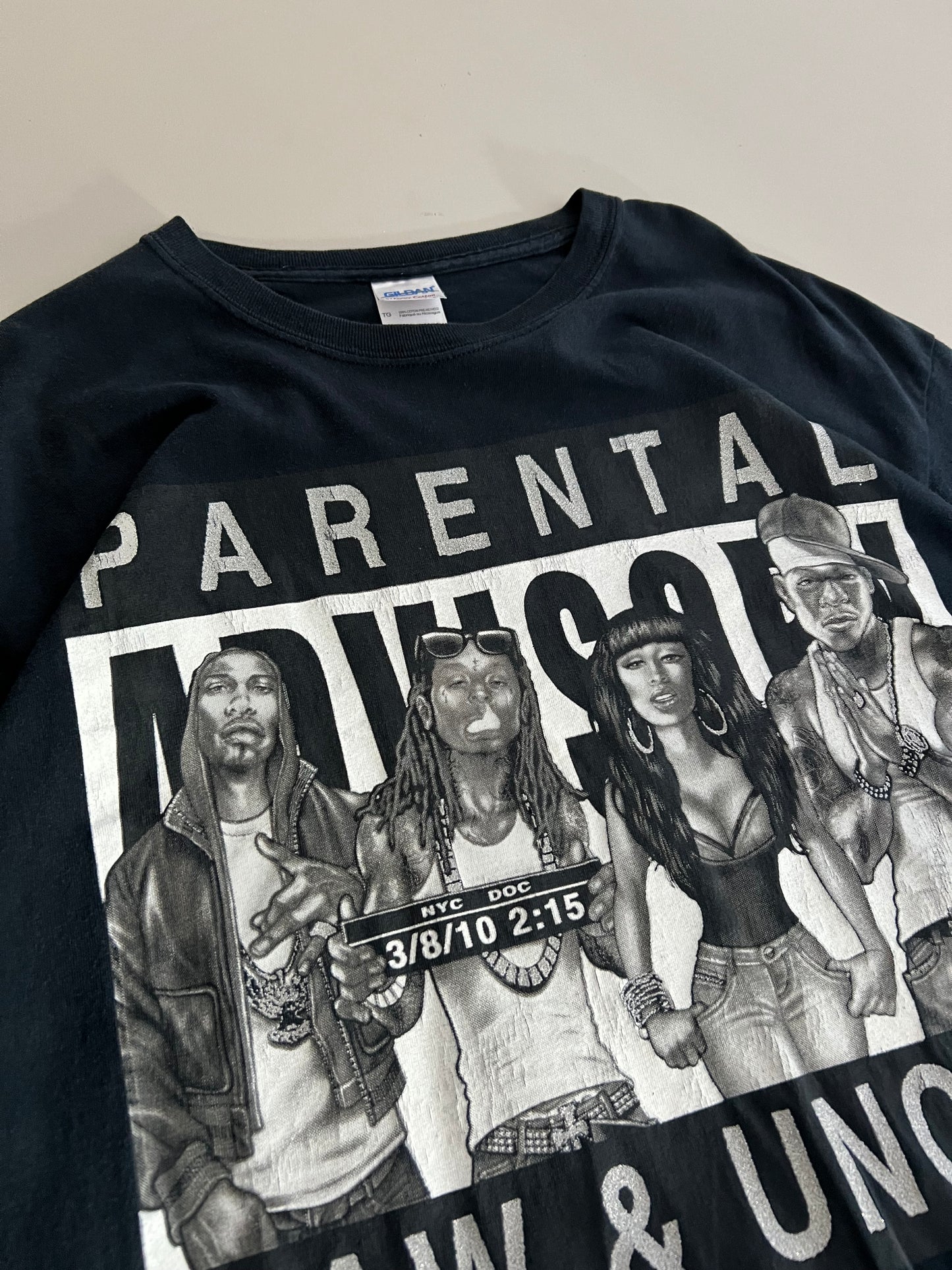 XL Lil Wayne Parental Advisory T-shirt