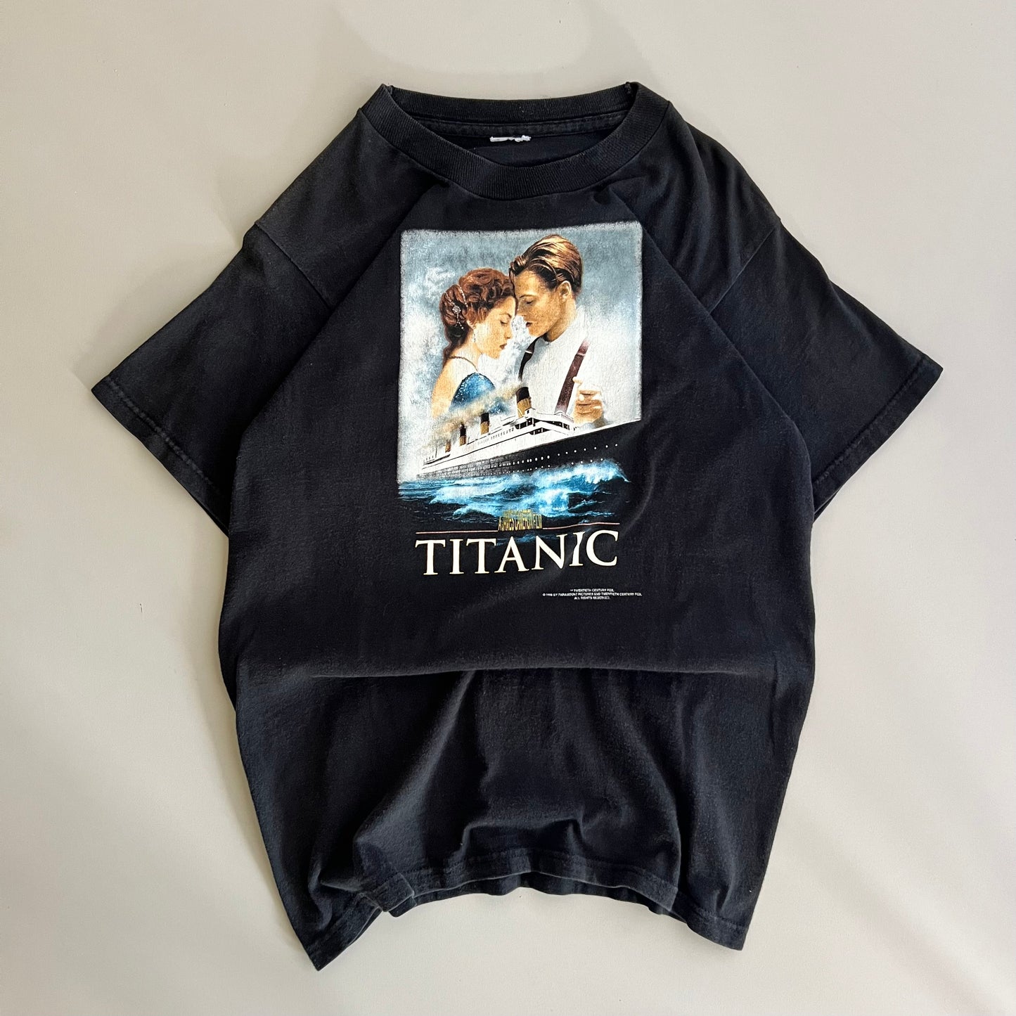 XL 1998 Titanic Movie Promo T-shirt