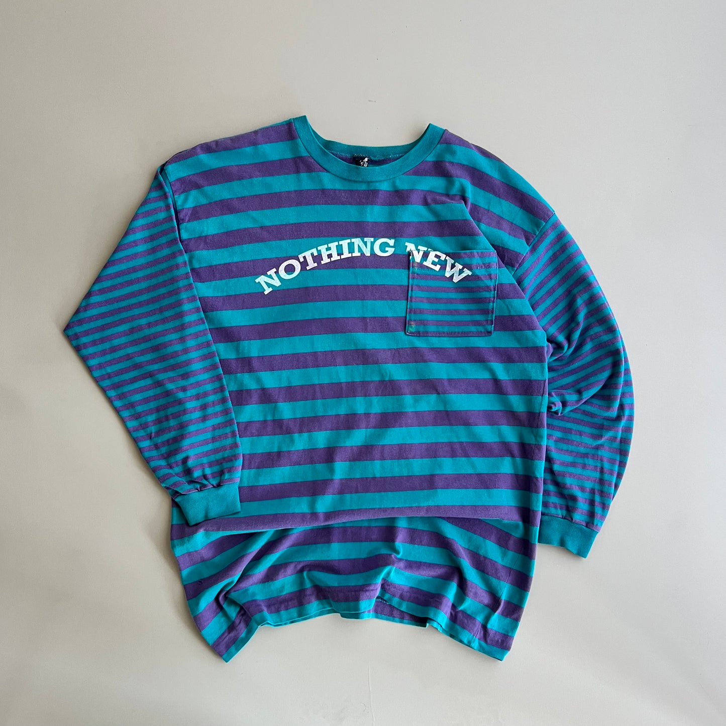 XL 90s Long Sleeve Striped Shop Merch