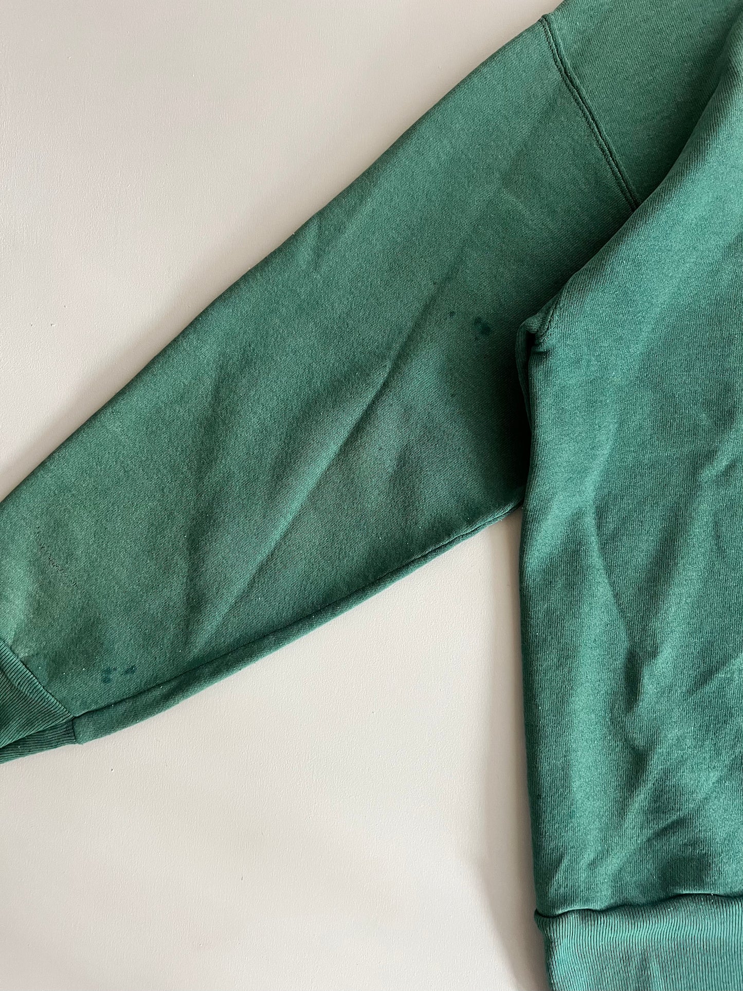 Large 90s Forest Green Bike Quality Threads Shop Merch Sweatshirt