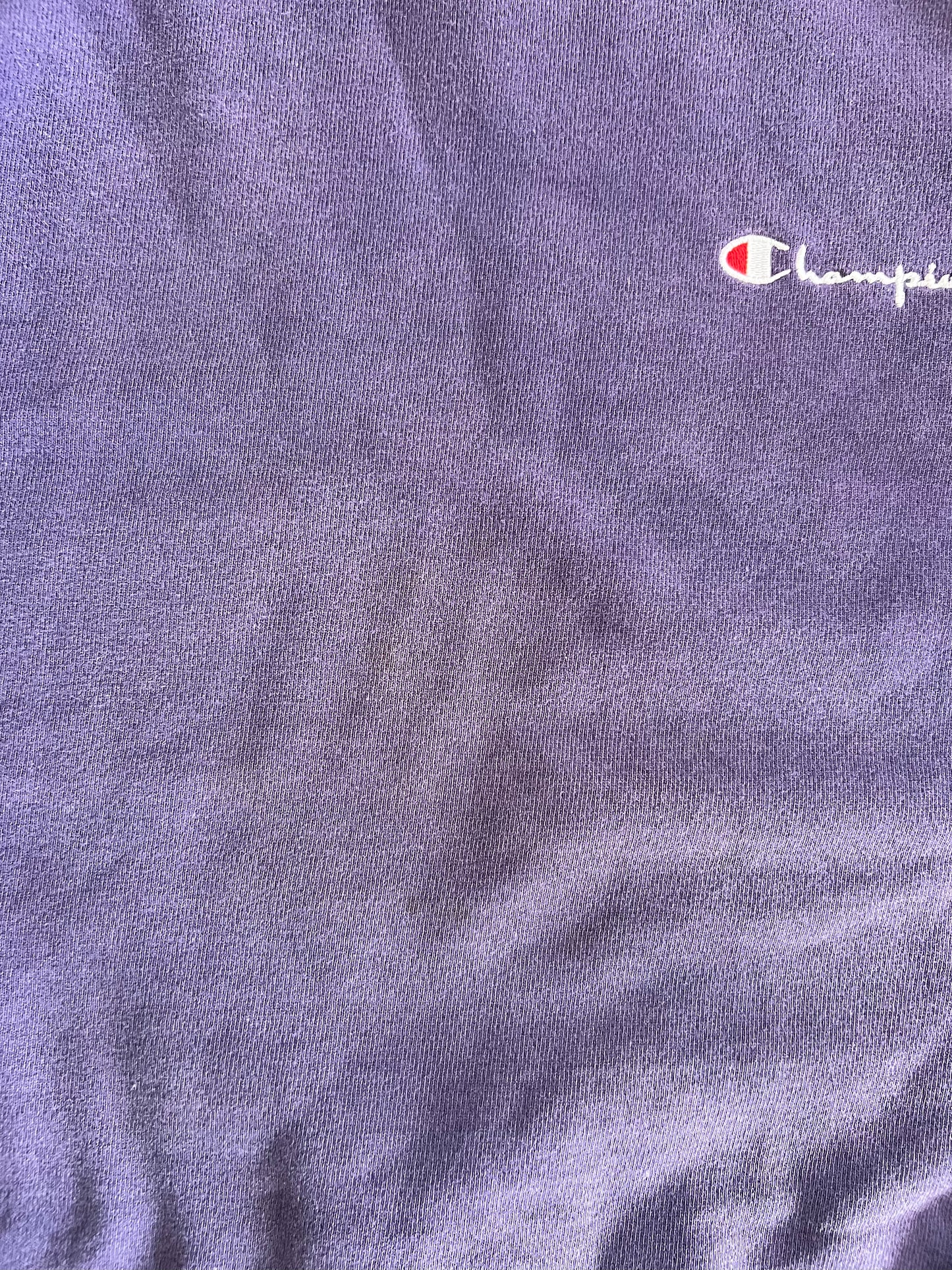 Large 90s Purple Champion Blank Sweatshirt