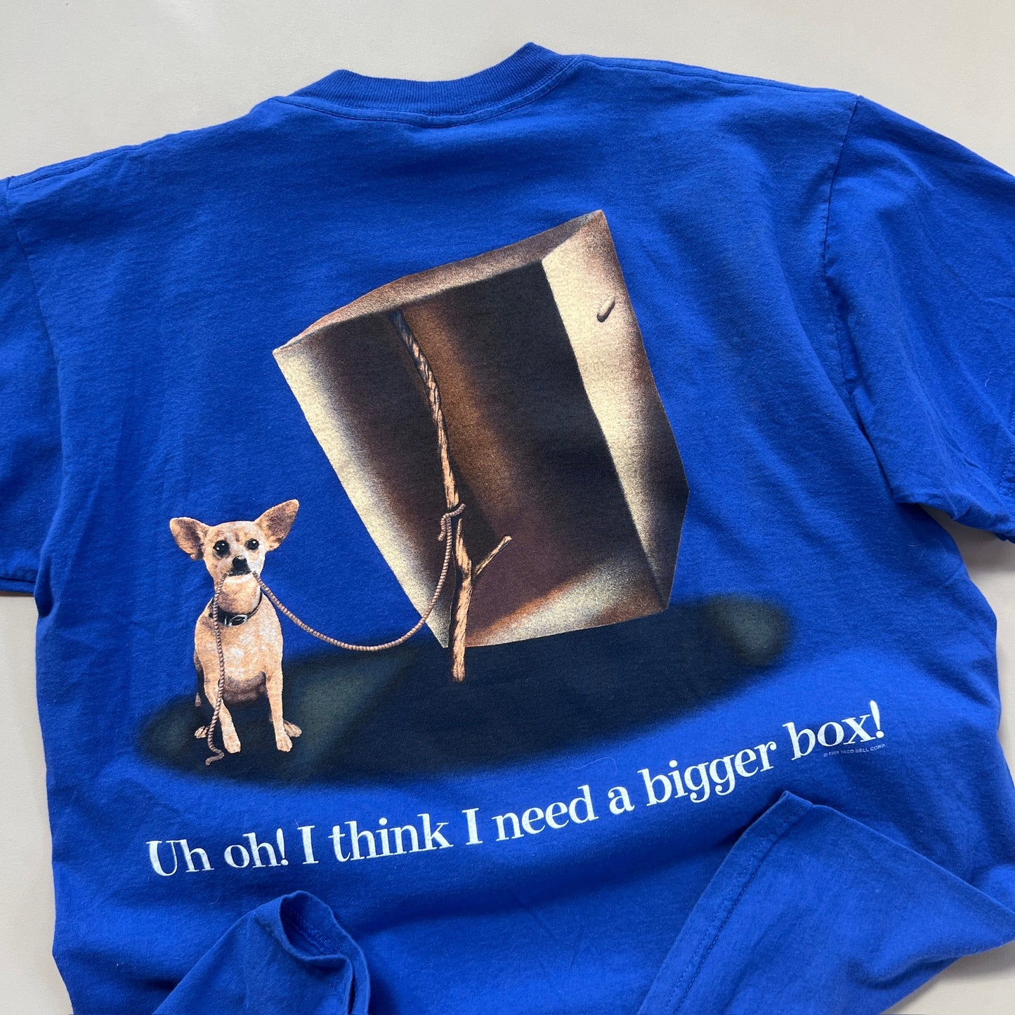 Large 1998 Taco Bell Lizard Lizard Lizard T-shirt