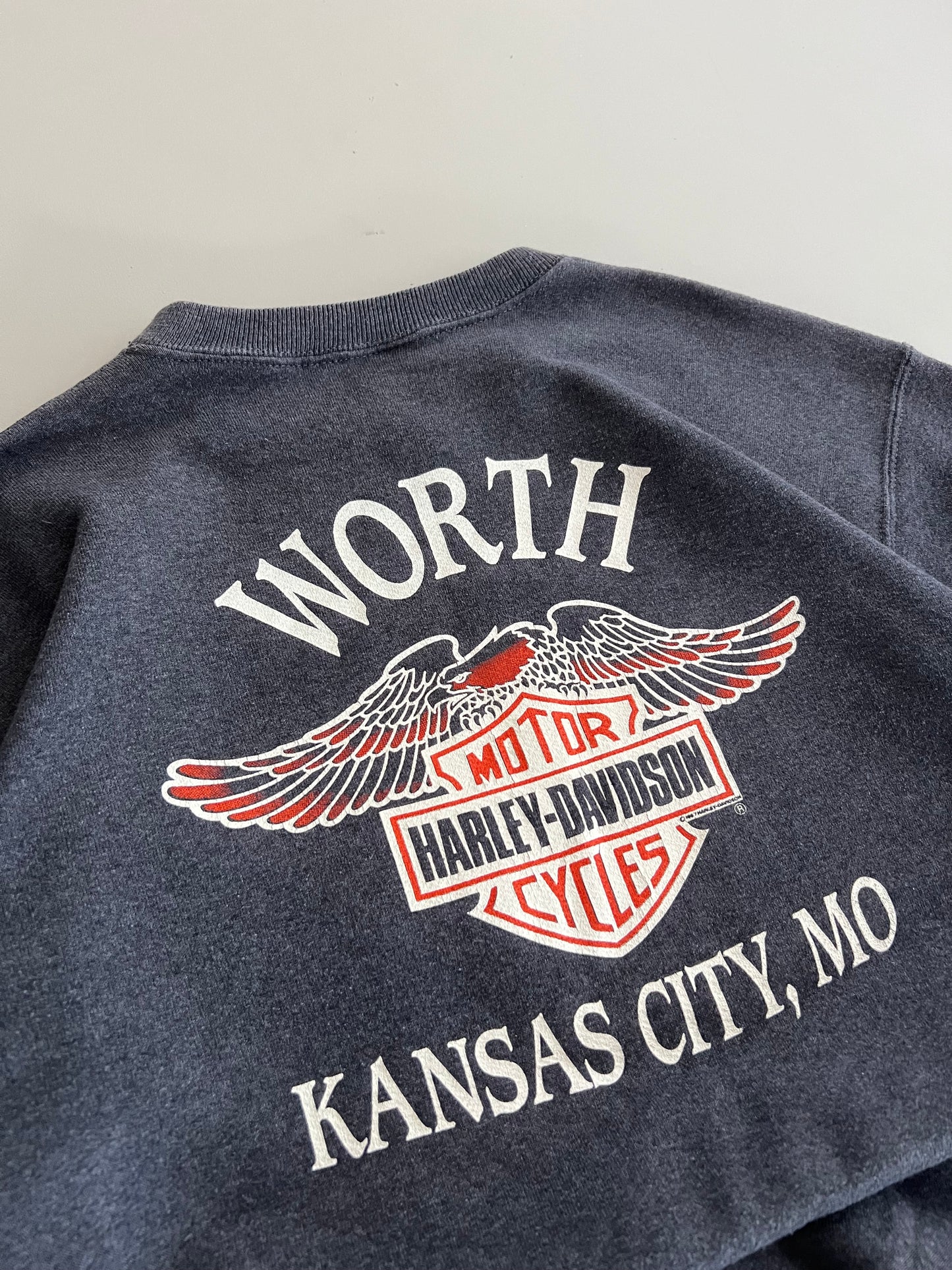 Medium 1992 Harley Davidson Missouri Sweatshirt